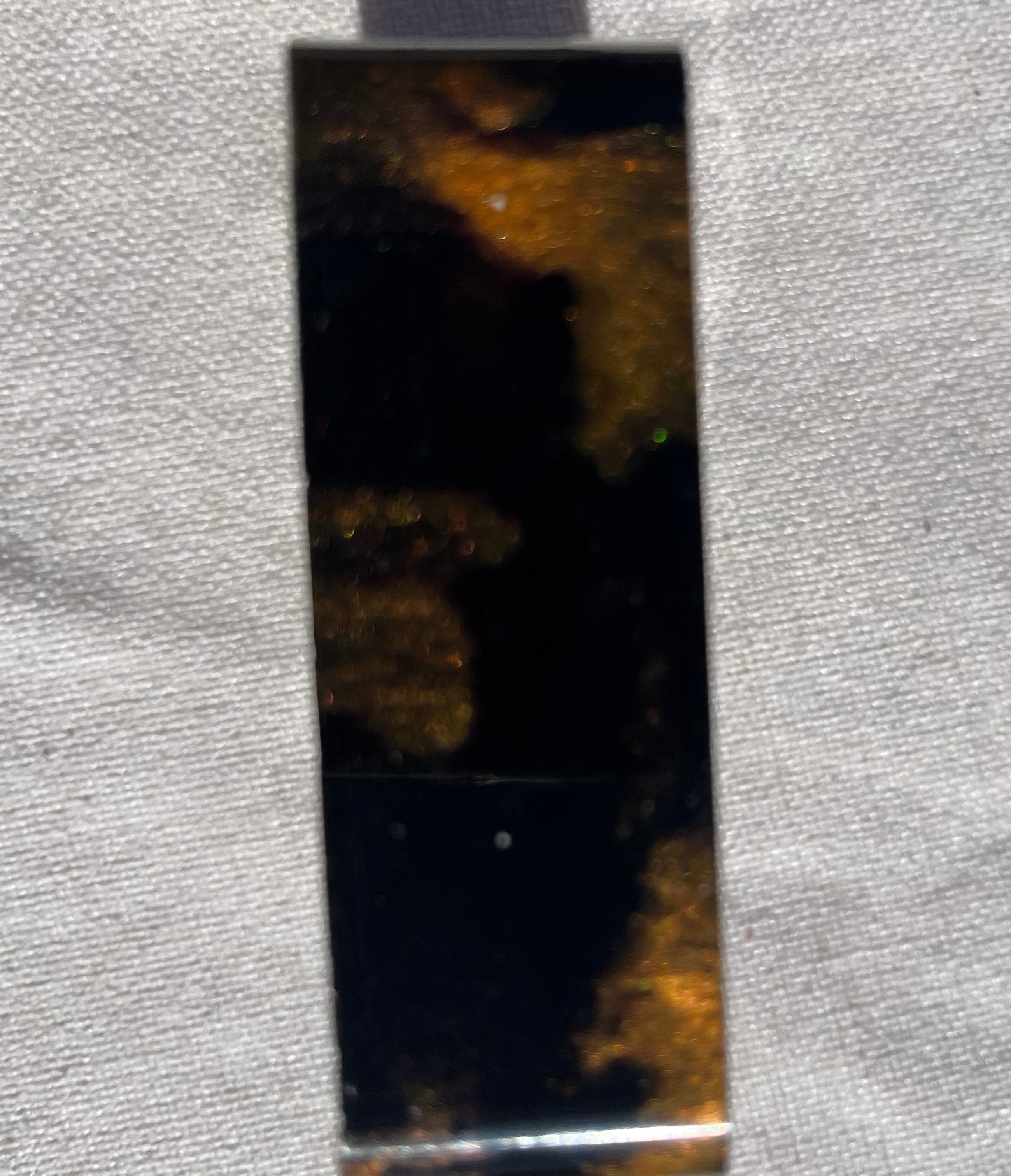 Resin ashtray with Mica Powder