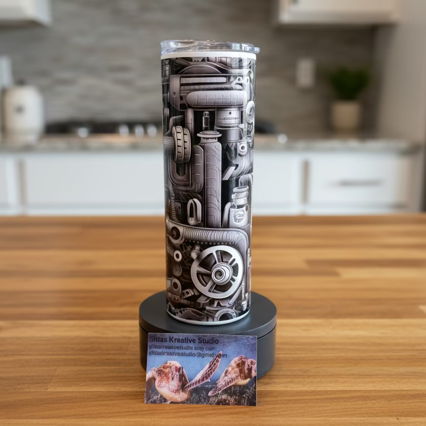 20oz Mechanic Sublimation Tumbler