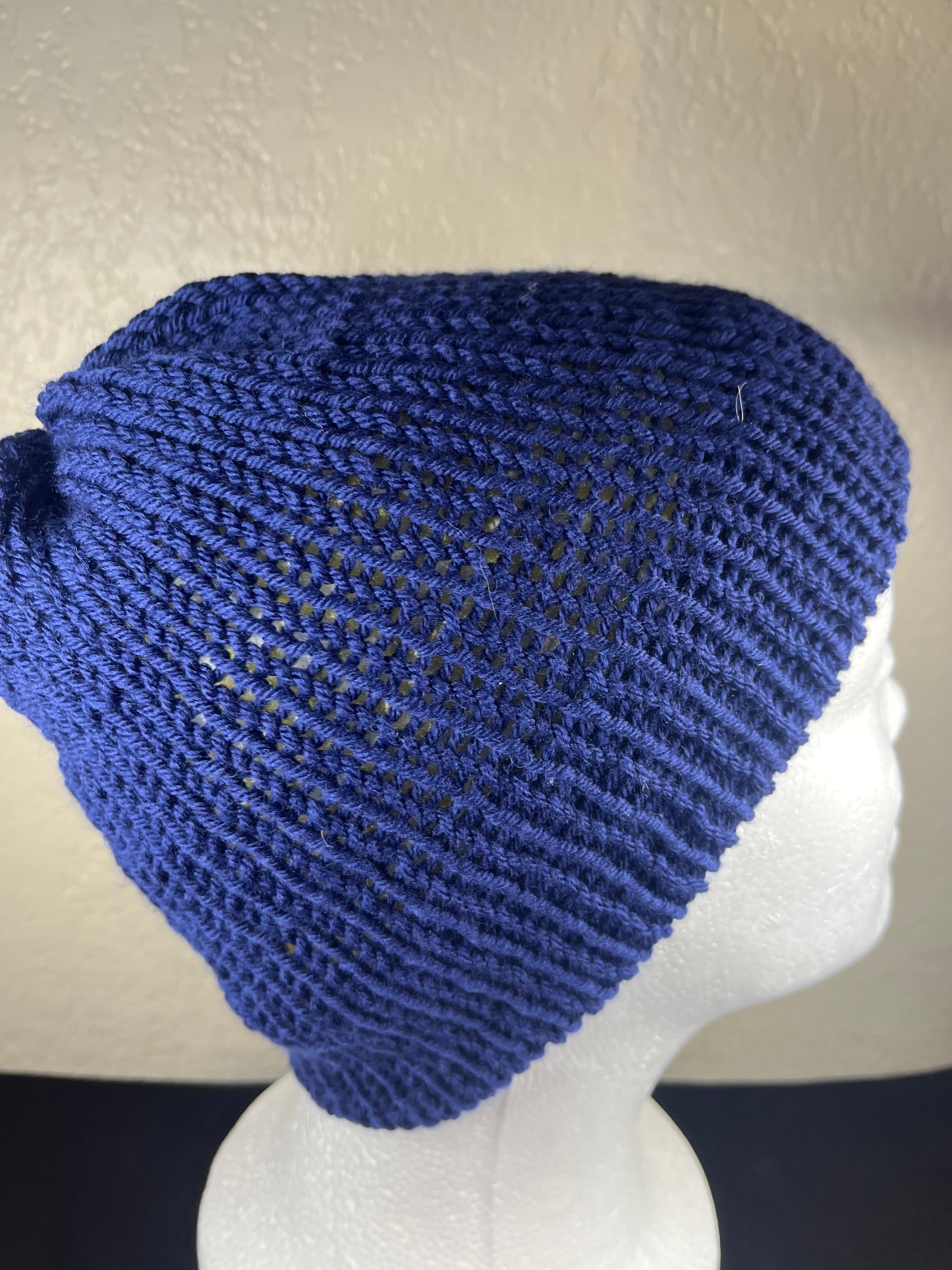Reversible Lace Beanie