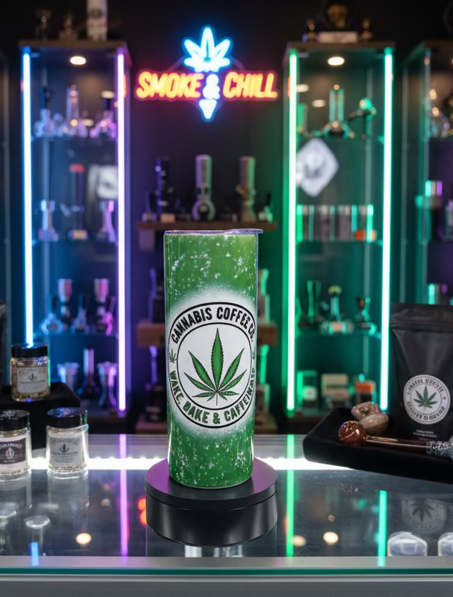 Leaf Coffee Tumbler.420 Tumbler