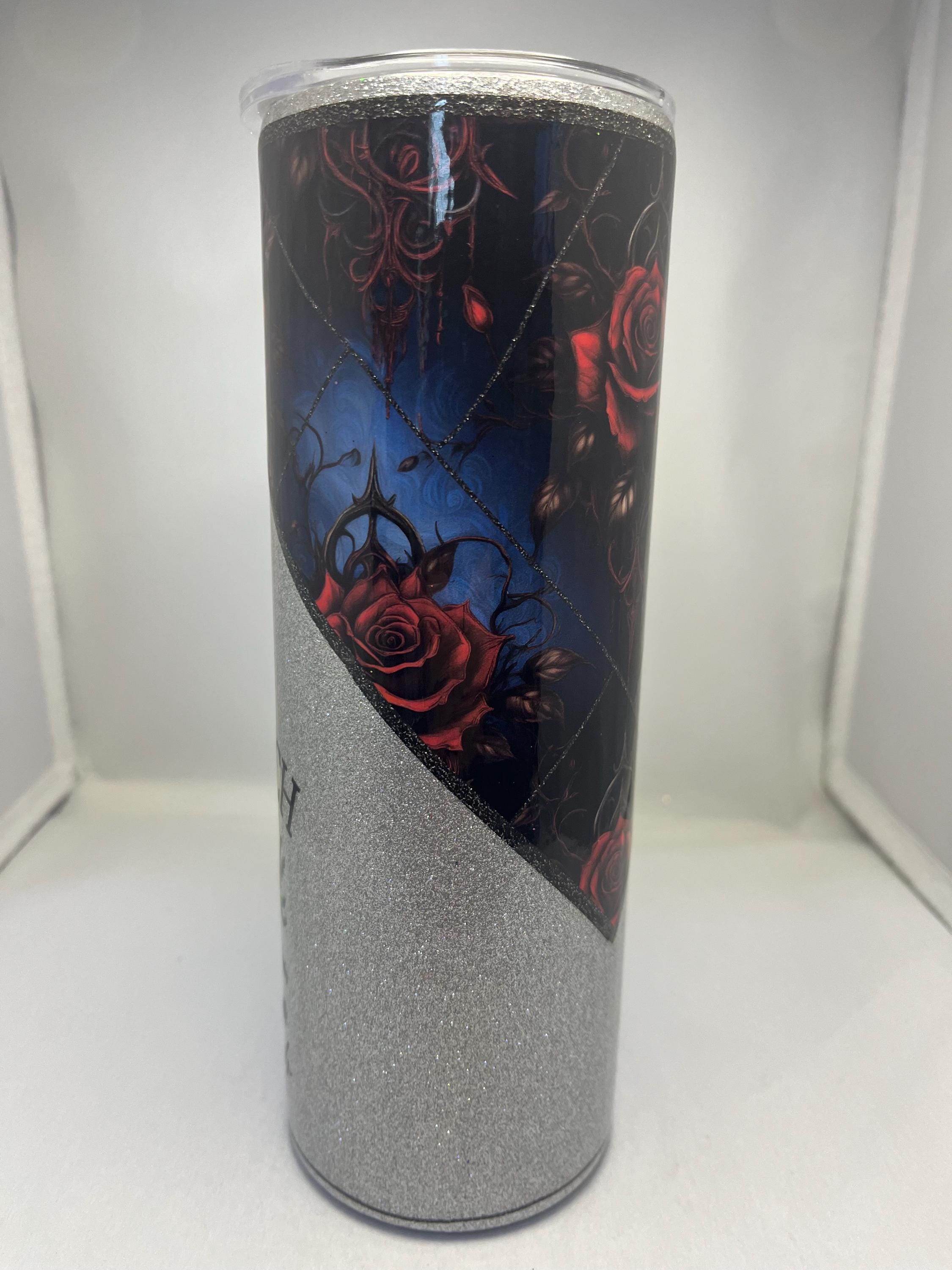 33. 20oz    Silver Glitter Witch Tumbler