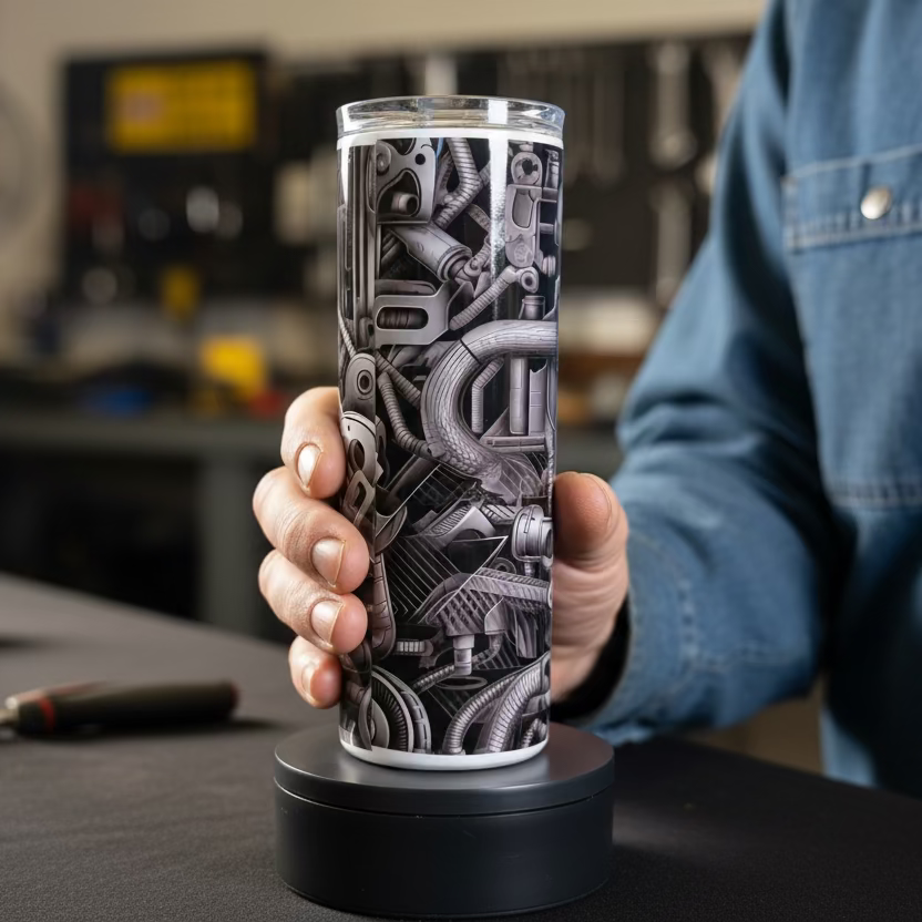 20oz Mechanic Sublimation Tumbler