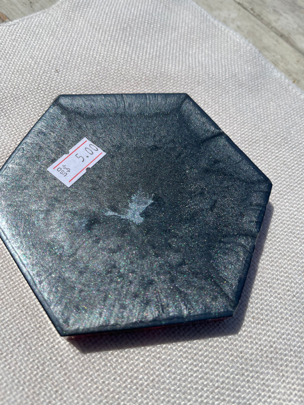 Holographic Resin Coasters choice of color