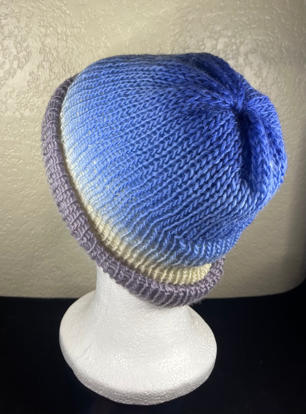 Blue Reversible Hat or Beanie