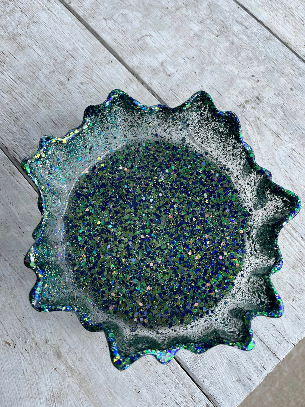 Resin Bowl with Glitter