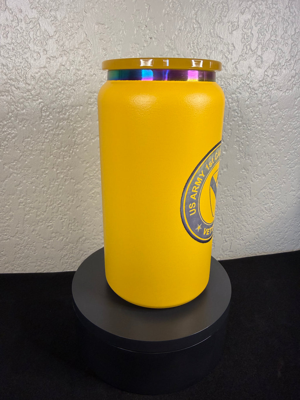 16oz 1st CAV Veteran laser edged Tumbler