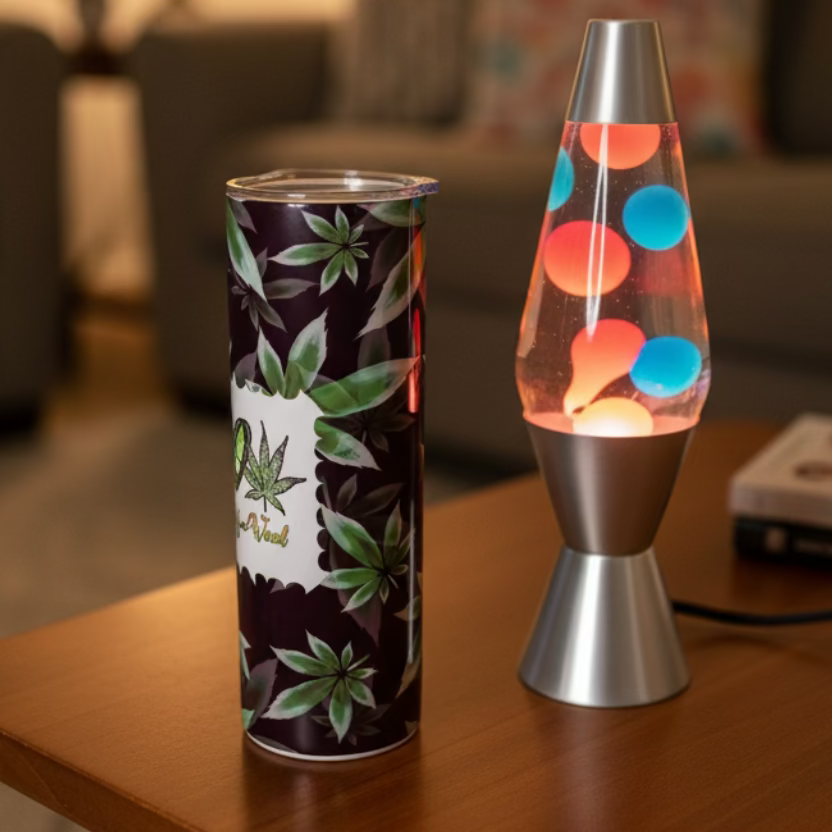 Cannabis Peace Tumbler Sublimation Cup
