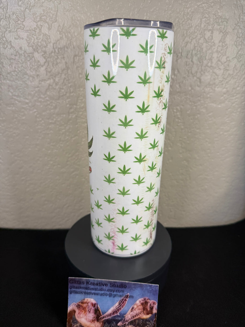 Cannabis Head  Tumbler Sublimation Cup
