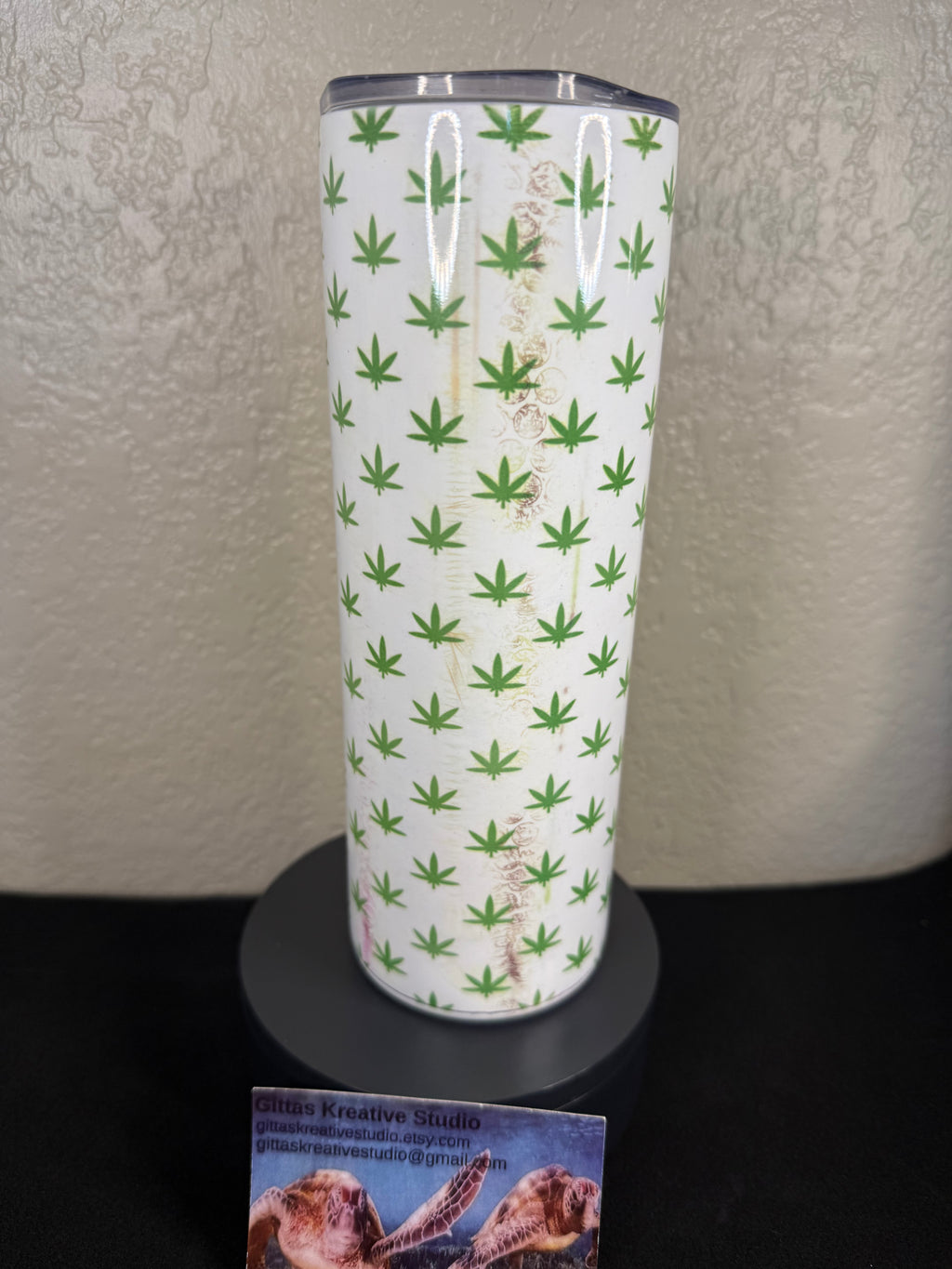 Cannabis Head  Tumbler Sublimation Cup