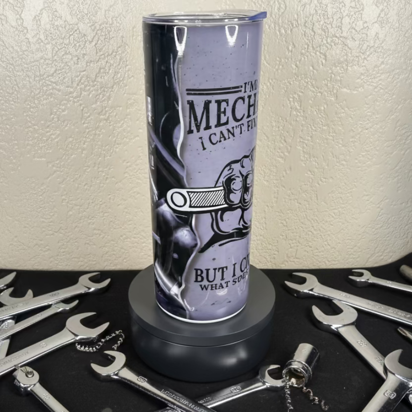 Mechanic  Tumbler Sublimation Cup