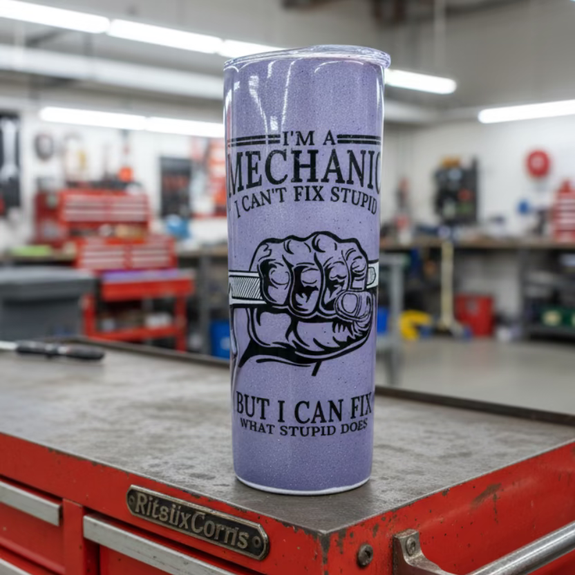 Mechanic  Tumbler Sublimation Cup