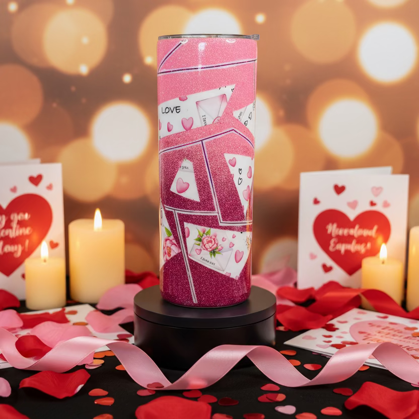 15. 20oz Love Letter Tumbler