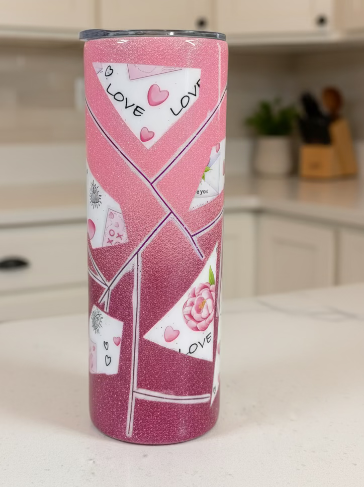 15. 20oz Love Letter Tumbler