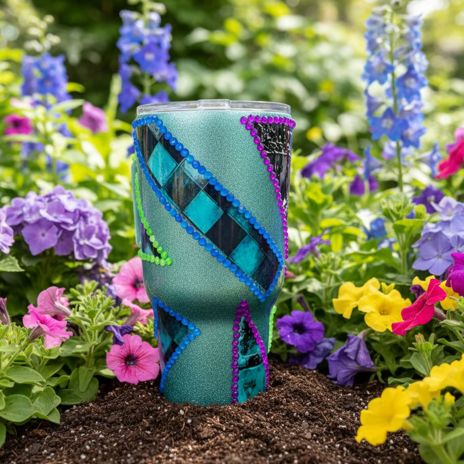 30oz  Modern Curve Gardening Hoe Tumbler