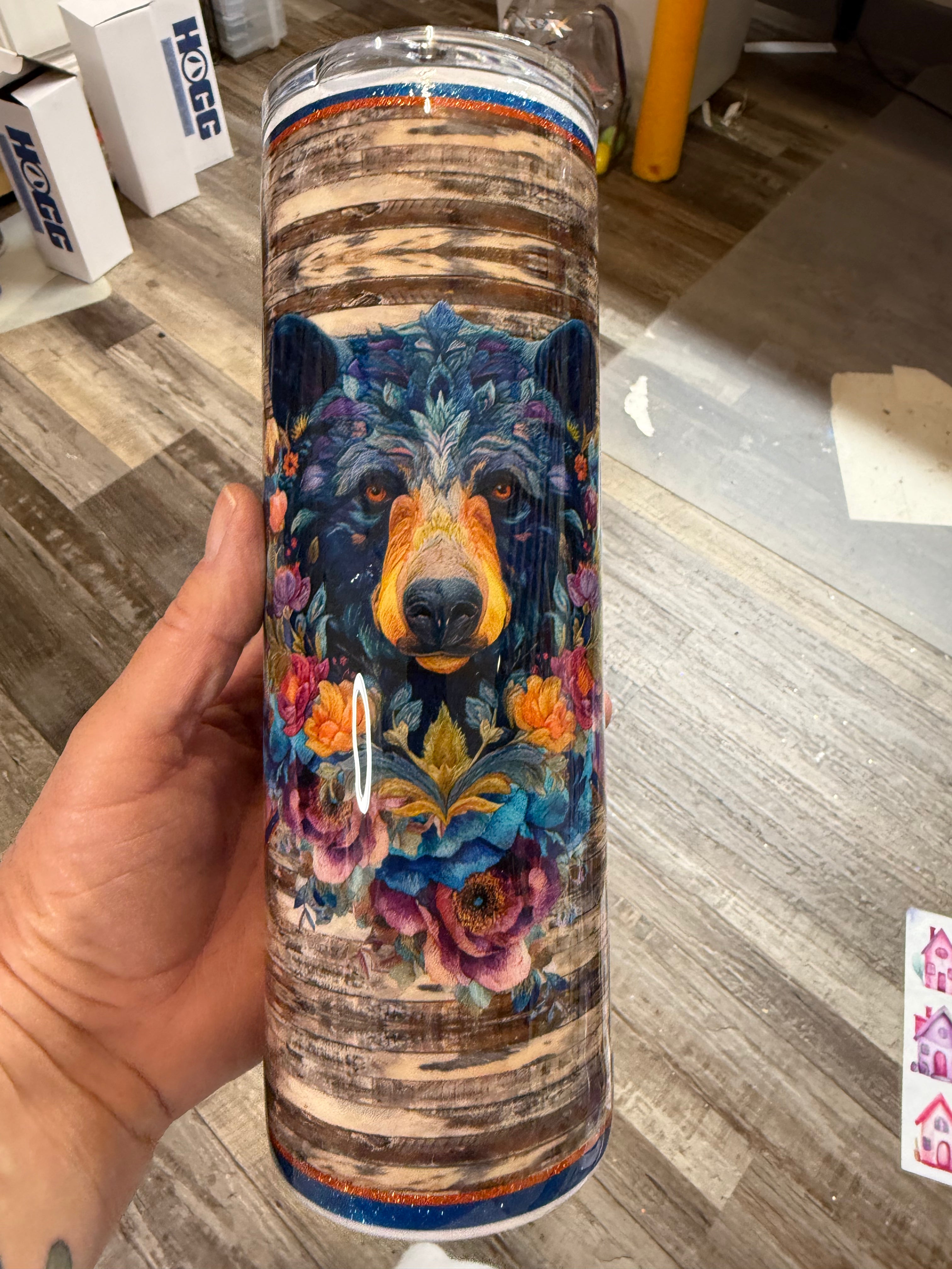 30oz Bear Epoxy Tumbler