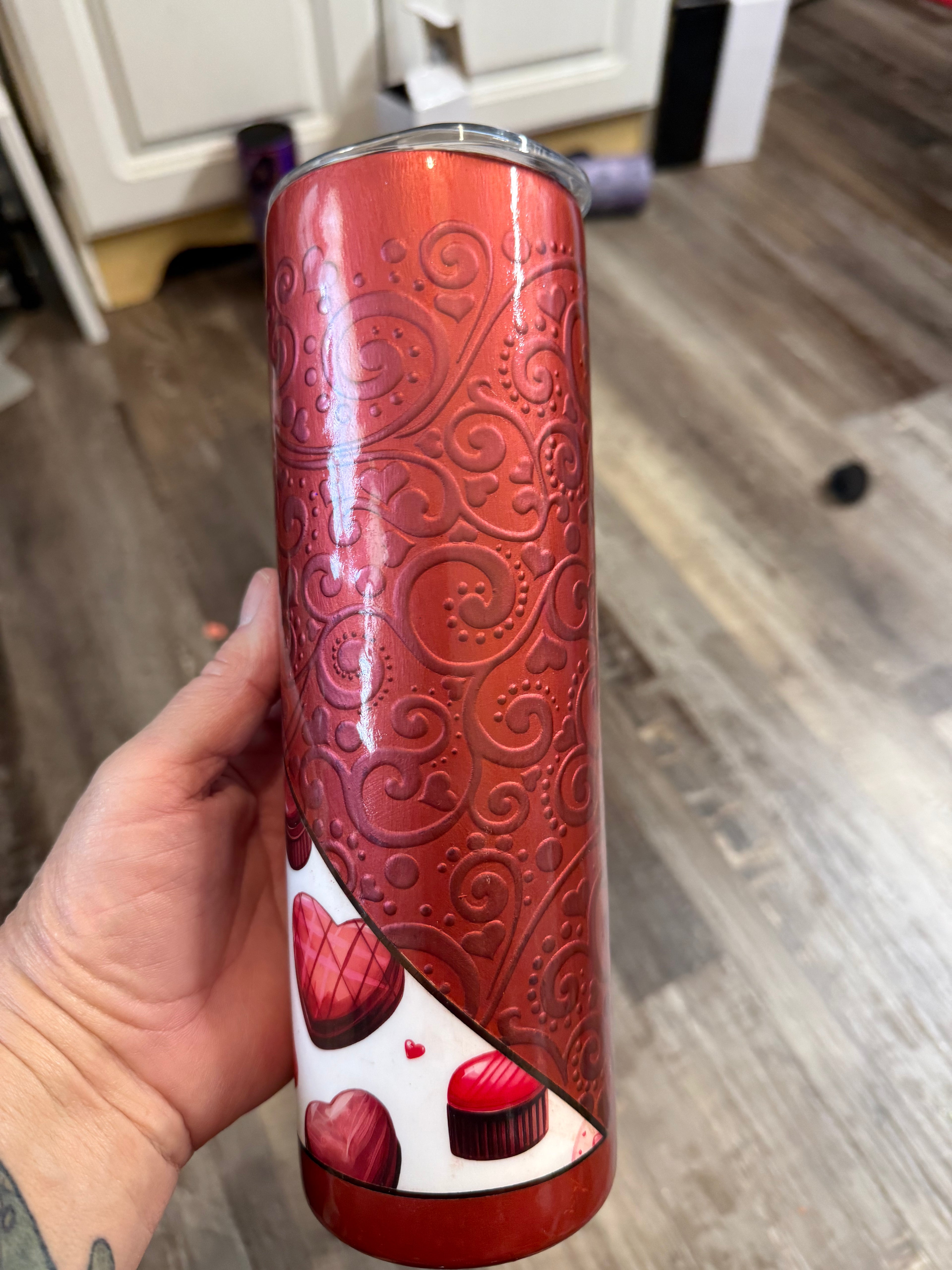 #8 30oz Chocolate Hearts