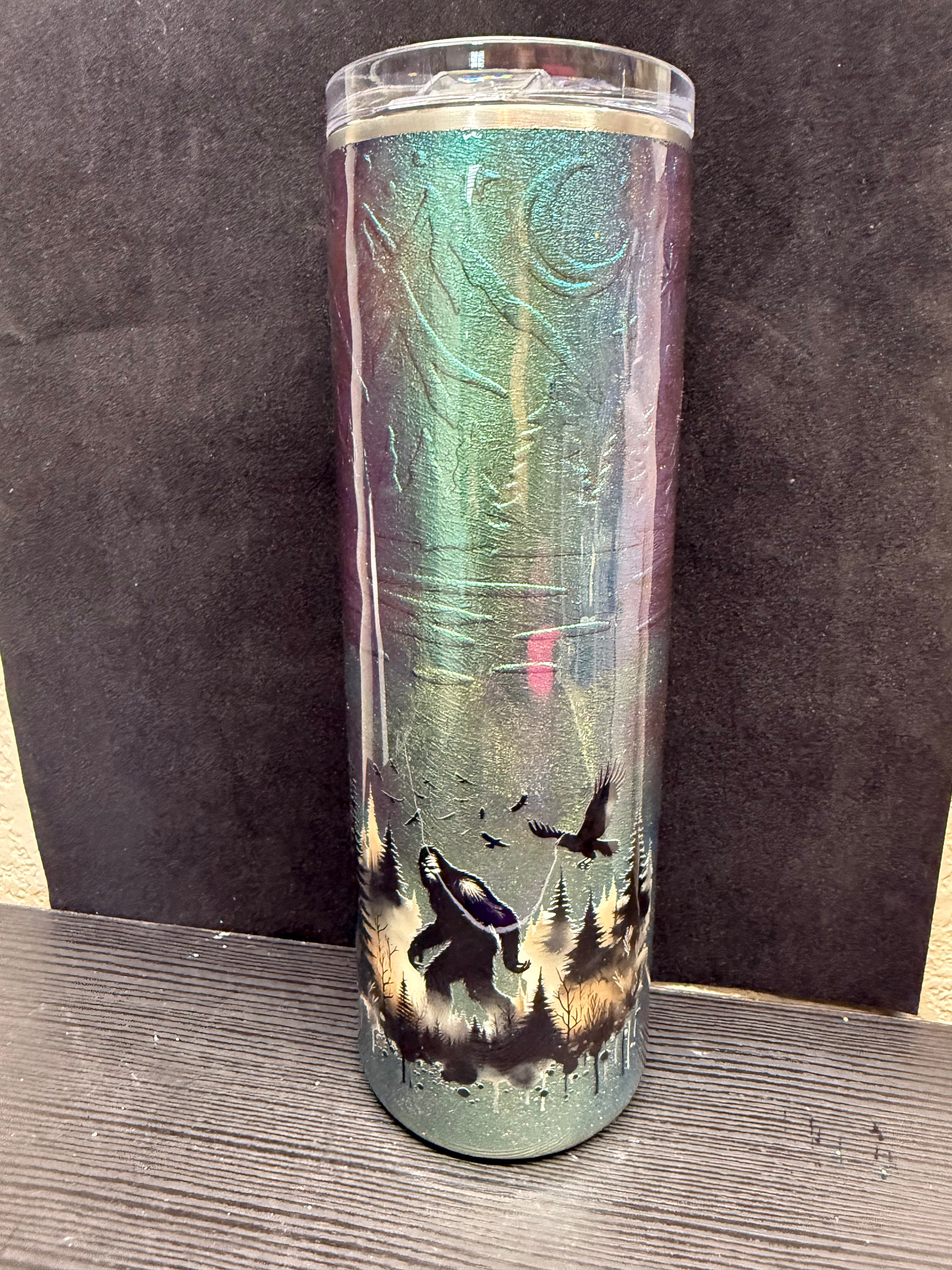 #6 Bigfoot color shift 30oz Tumbler
