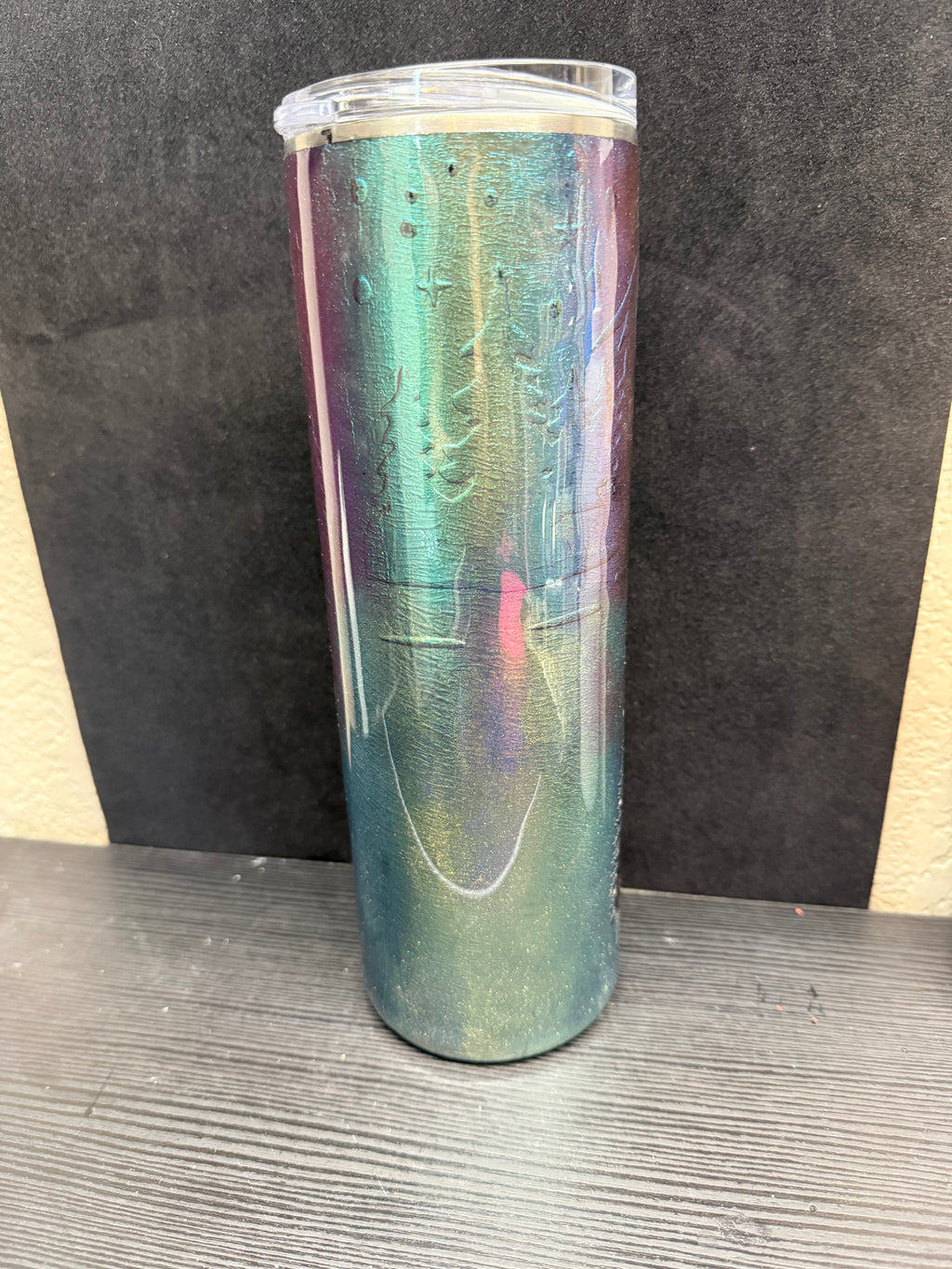 #6 Bigfoot color shift 30oz Tumbler