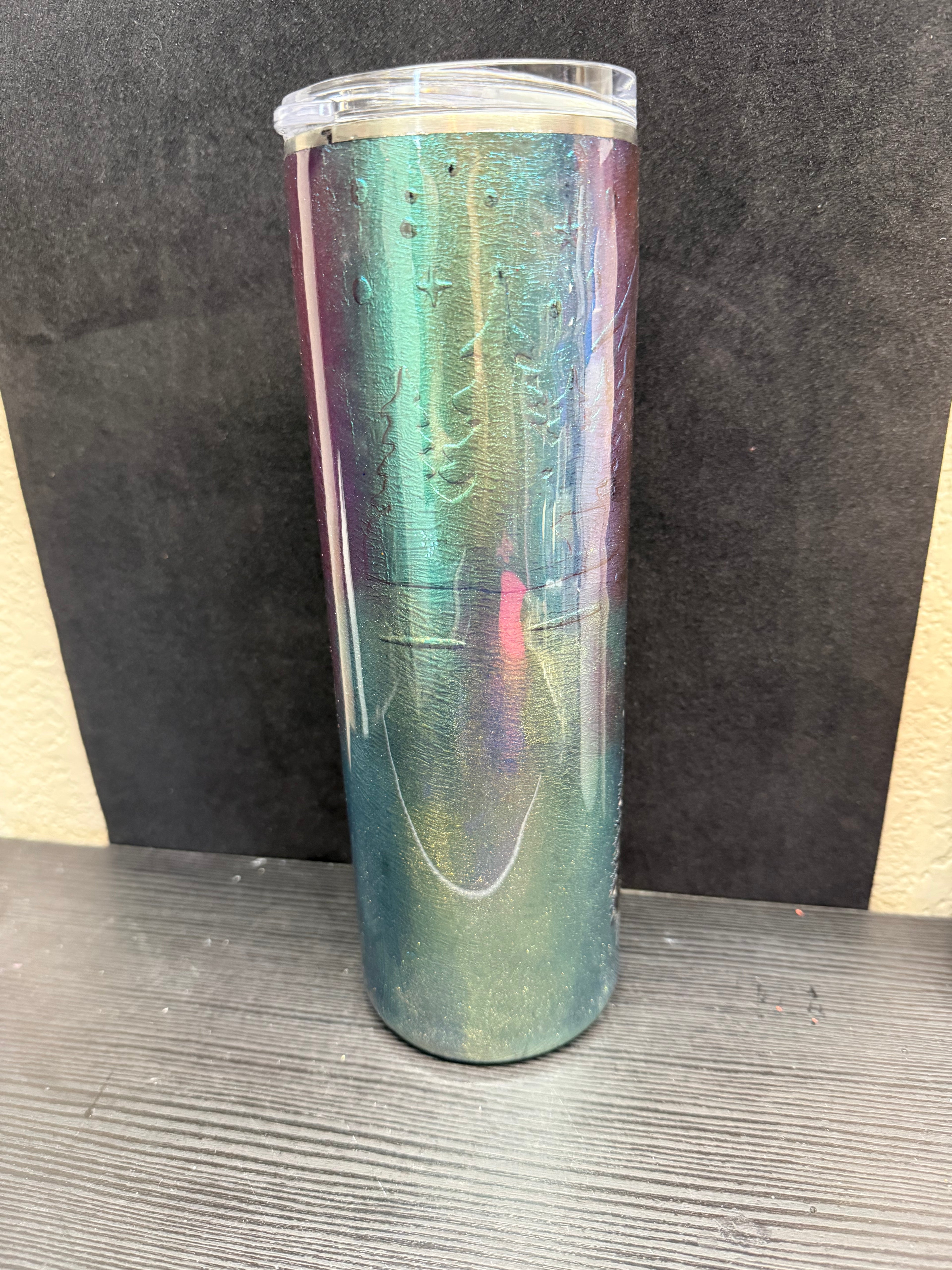 #6 Bigfoot color shift 30oz Tumbler
