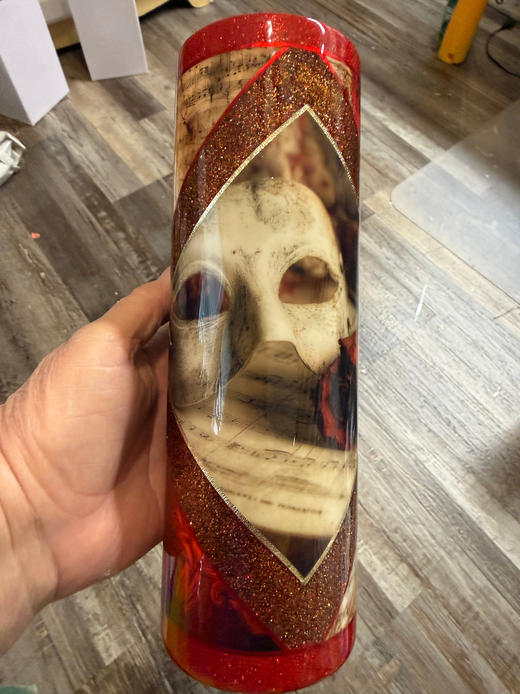#15 30oz duo lid  Phantom of the Opera