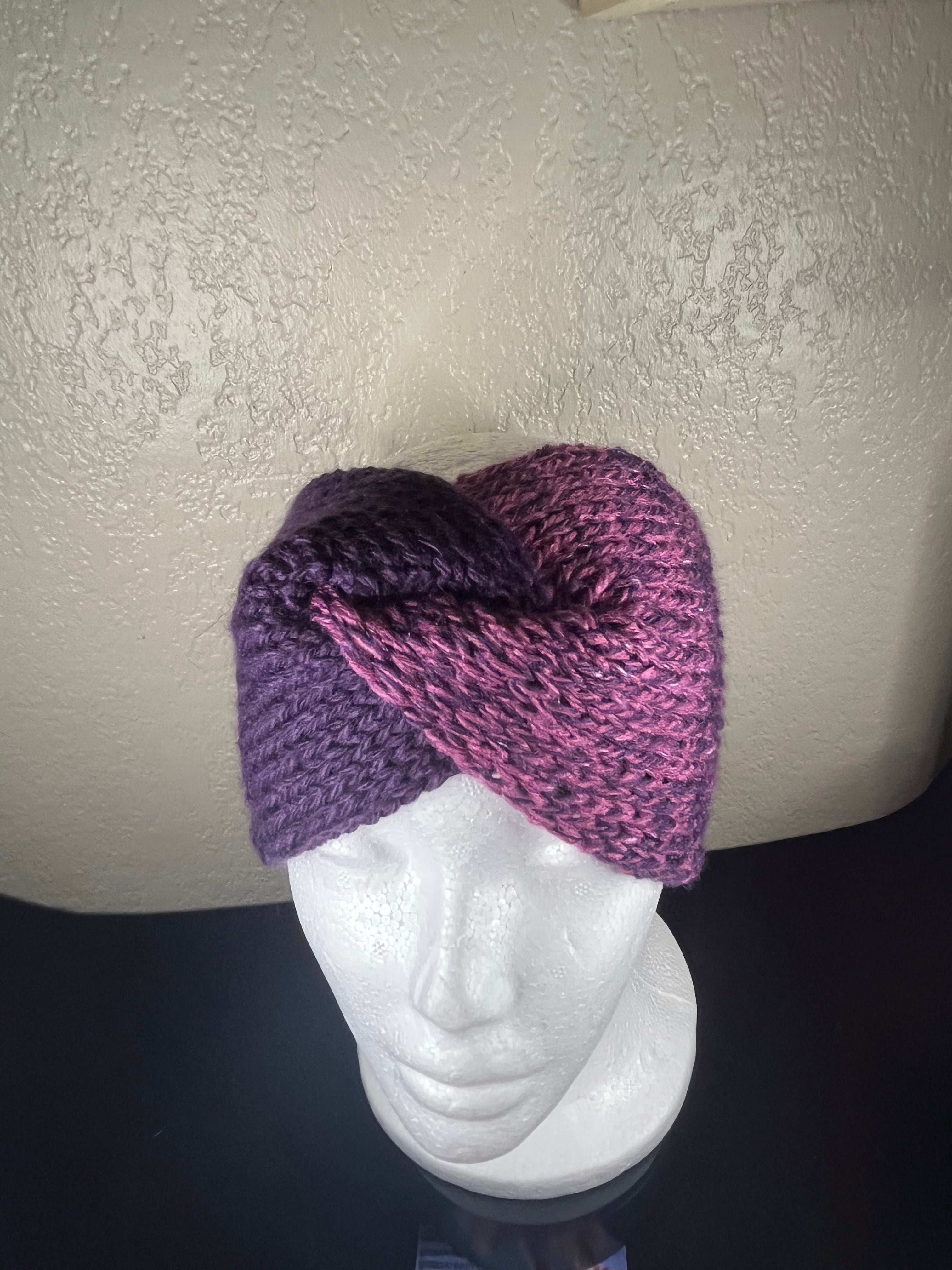 Purple Headband or Earwarmer