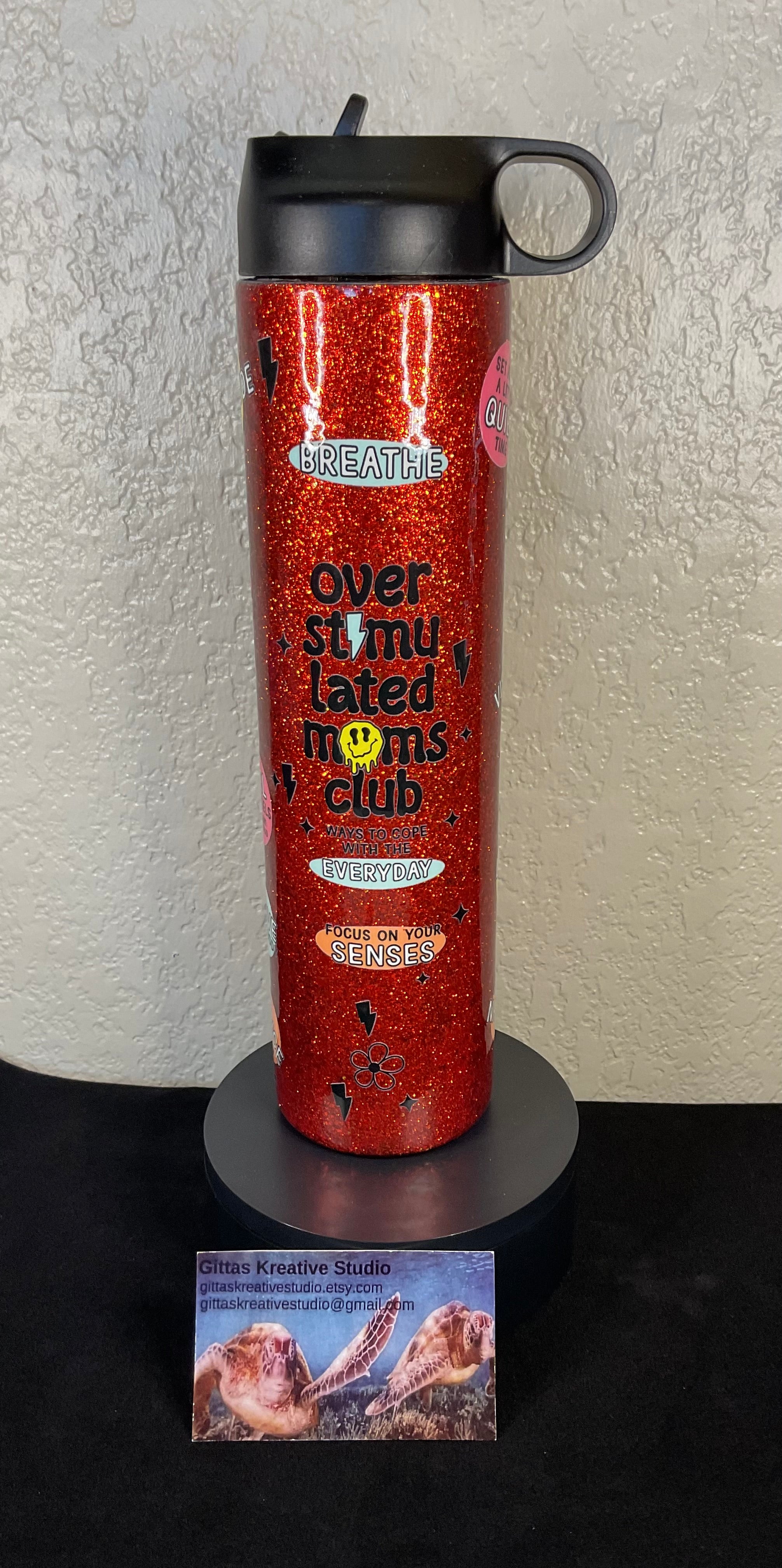 25oz Hydro Water Bottle with Sayings