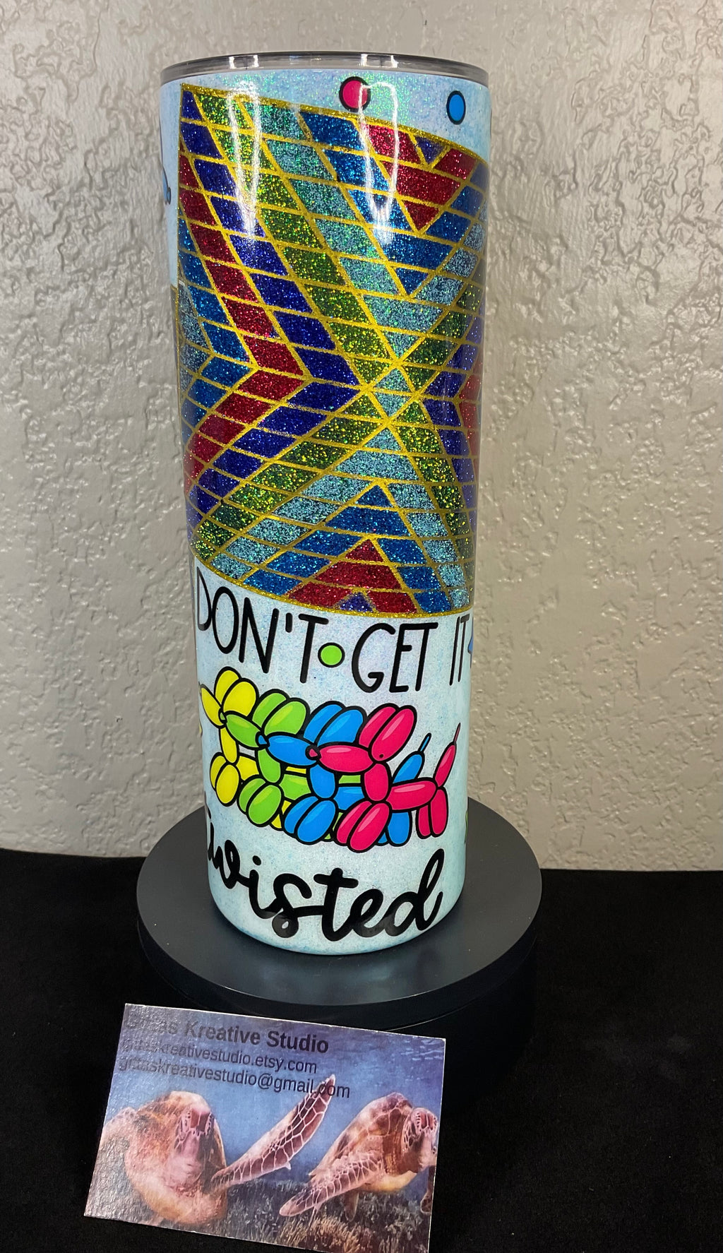 30. 20oz Balloon Dogs Tumbler