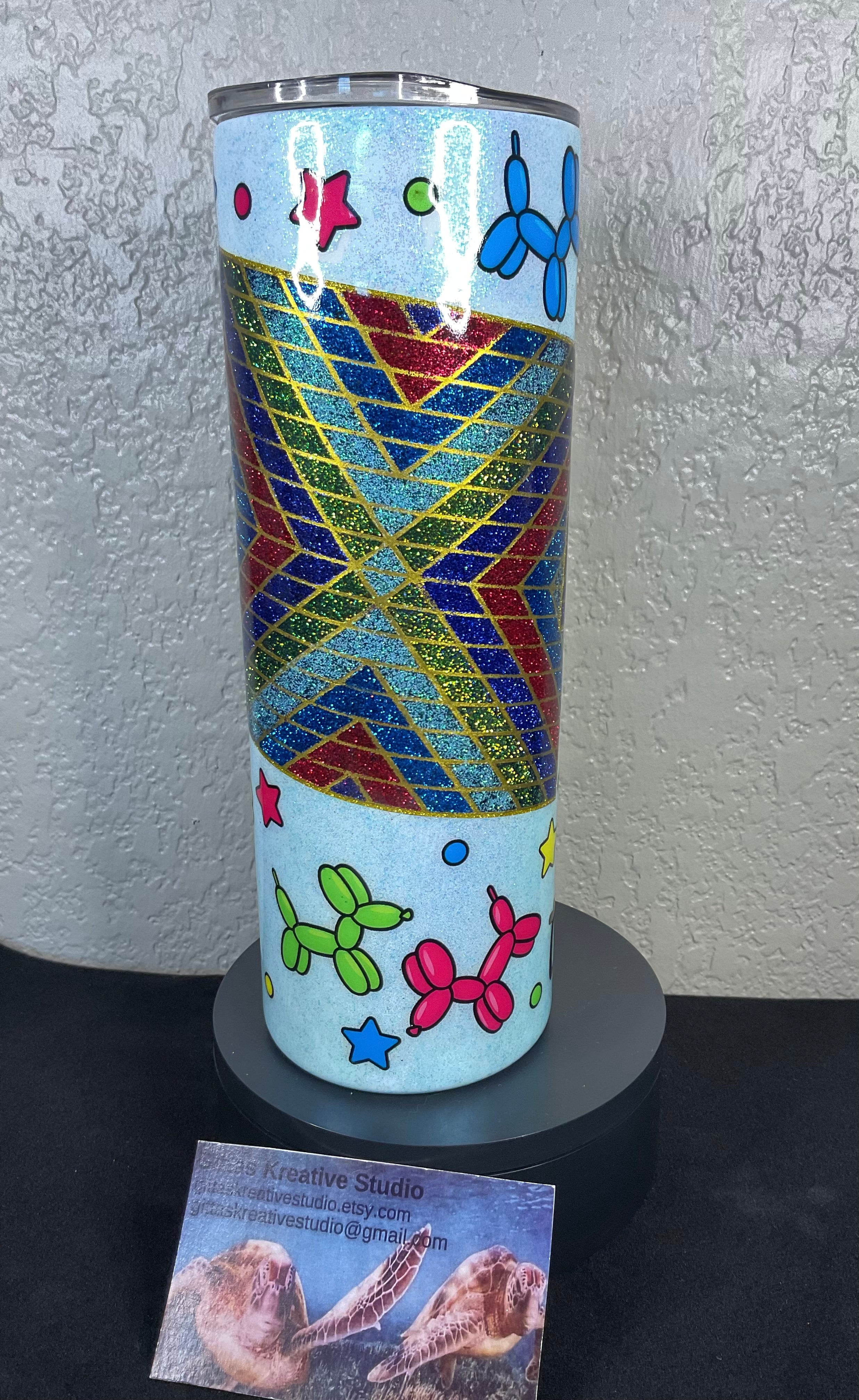 30. 20oz Balloon Dogs Tumbler