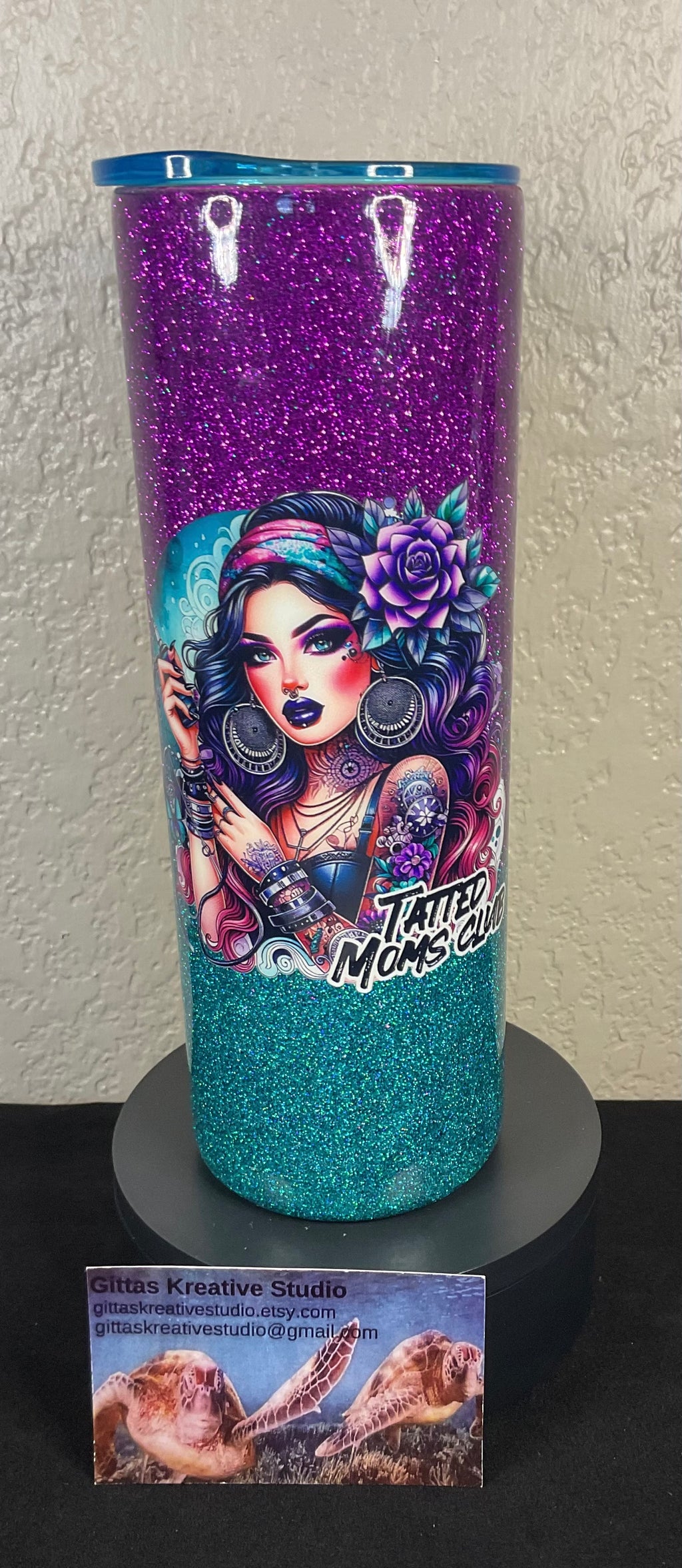 4. 20oz Tatted Moms Club Tumbler