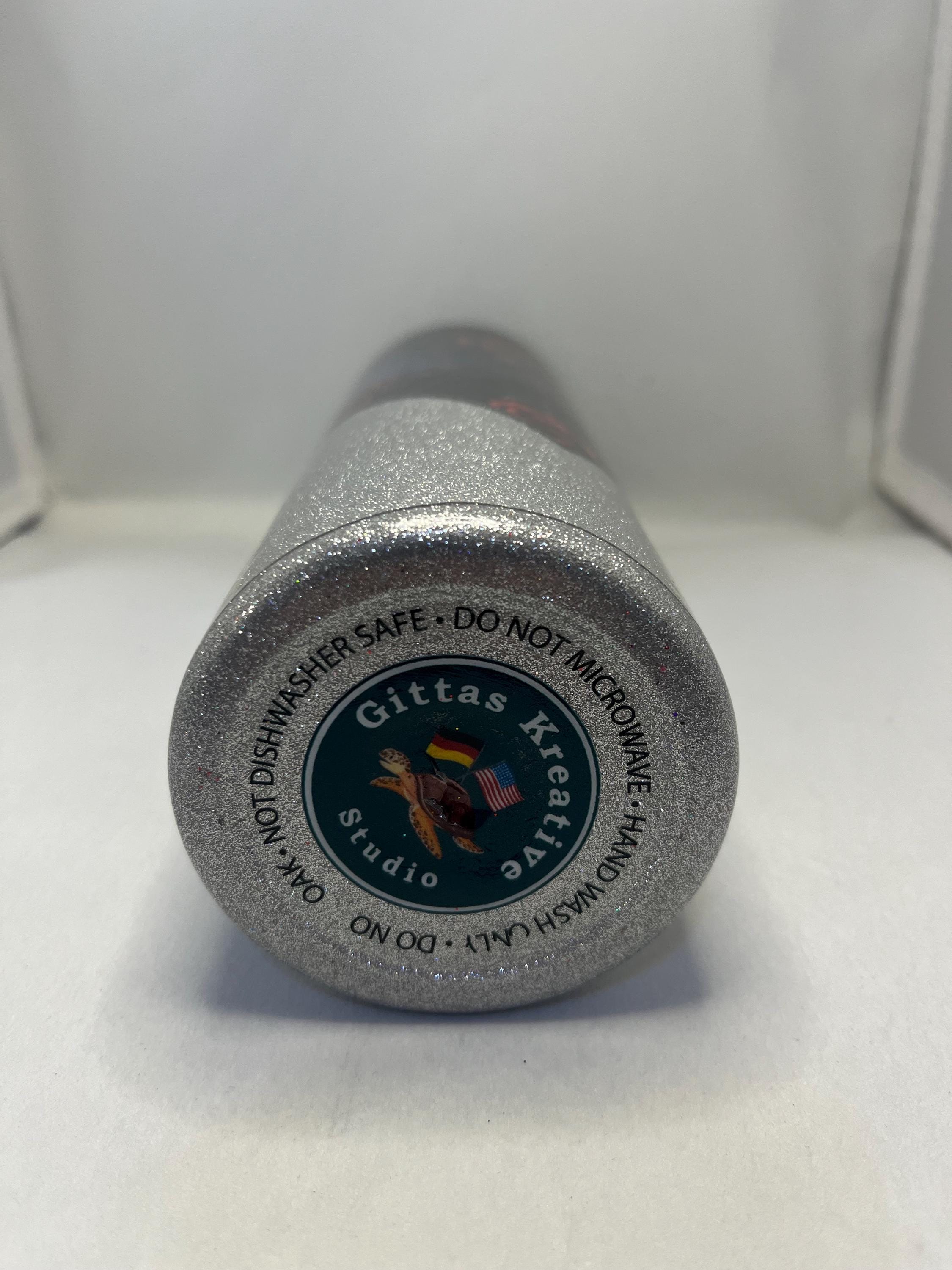 33. 20oz    Silver Glitter Witch Tumbler