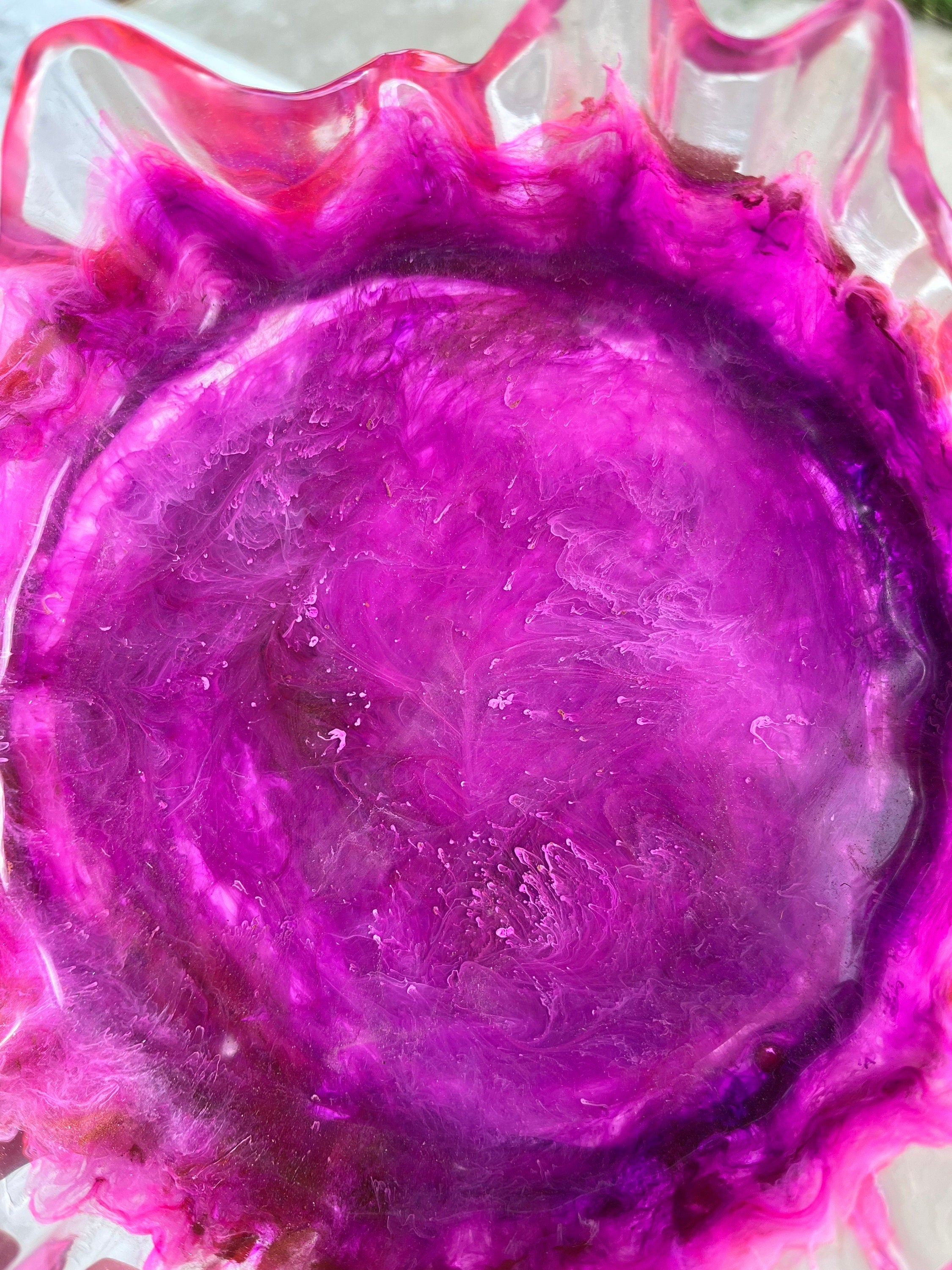 Resin alcohol ink Bowl