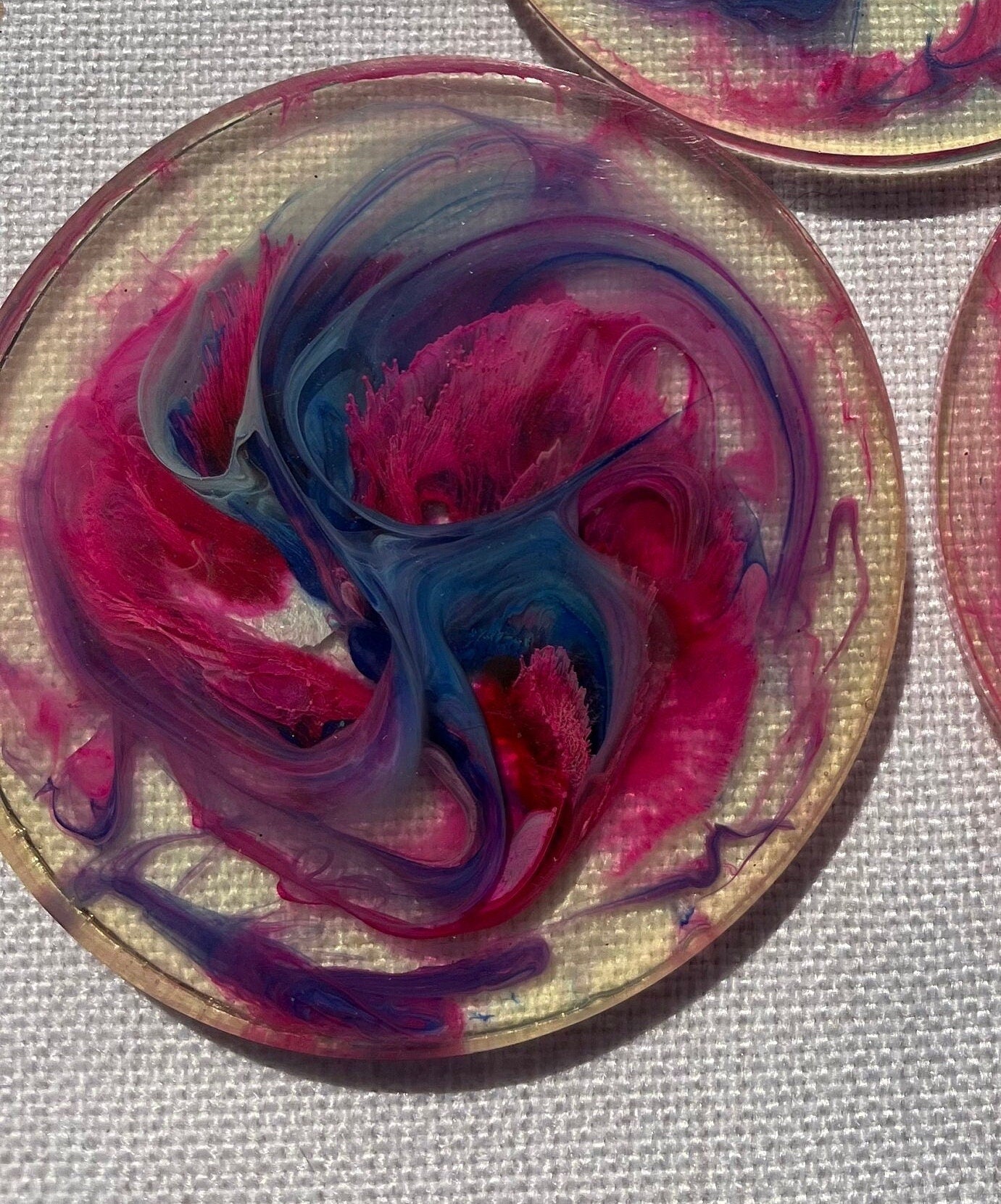 Resin Coasters set of 3