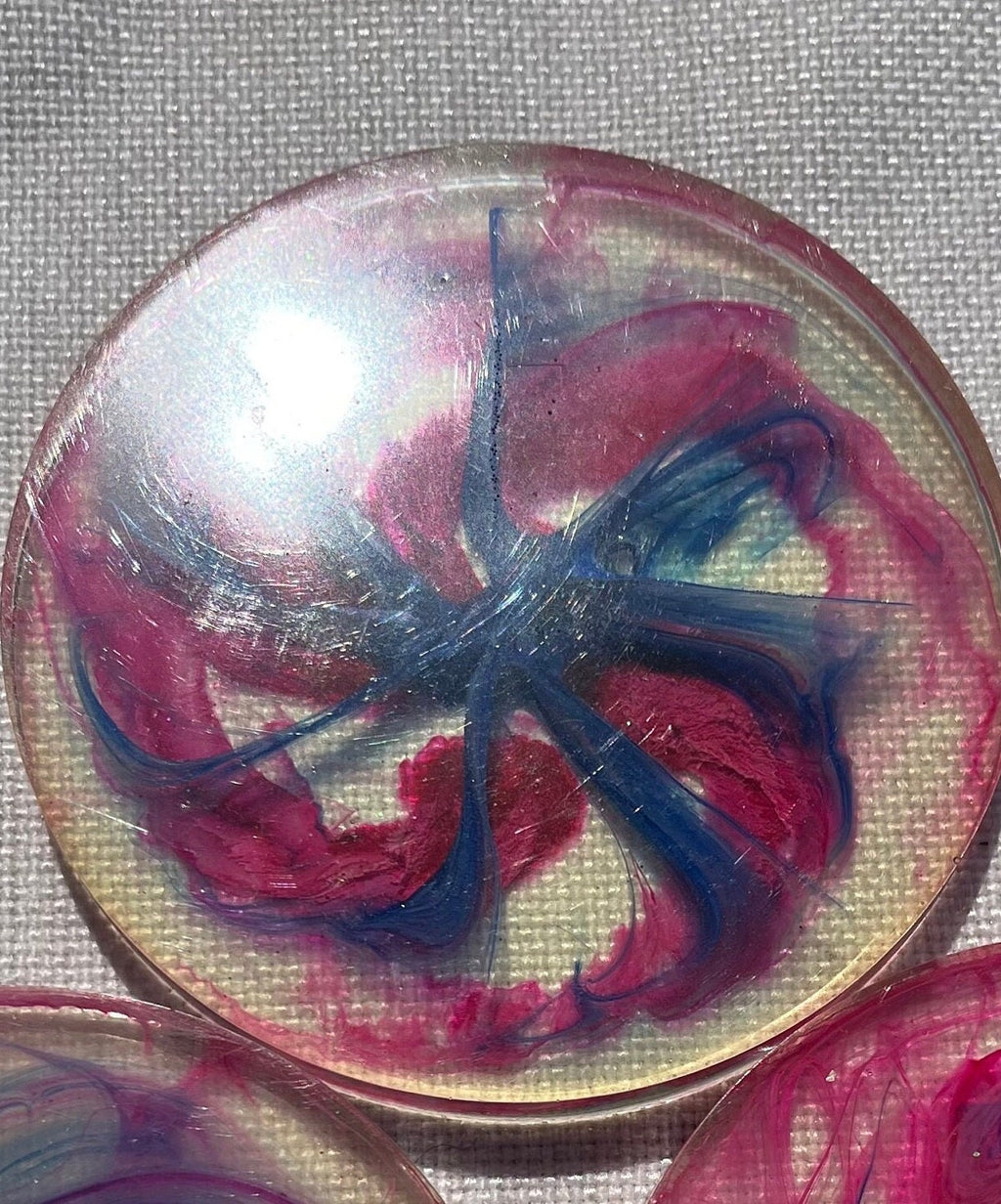 Resin Coasters set of 3
