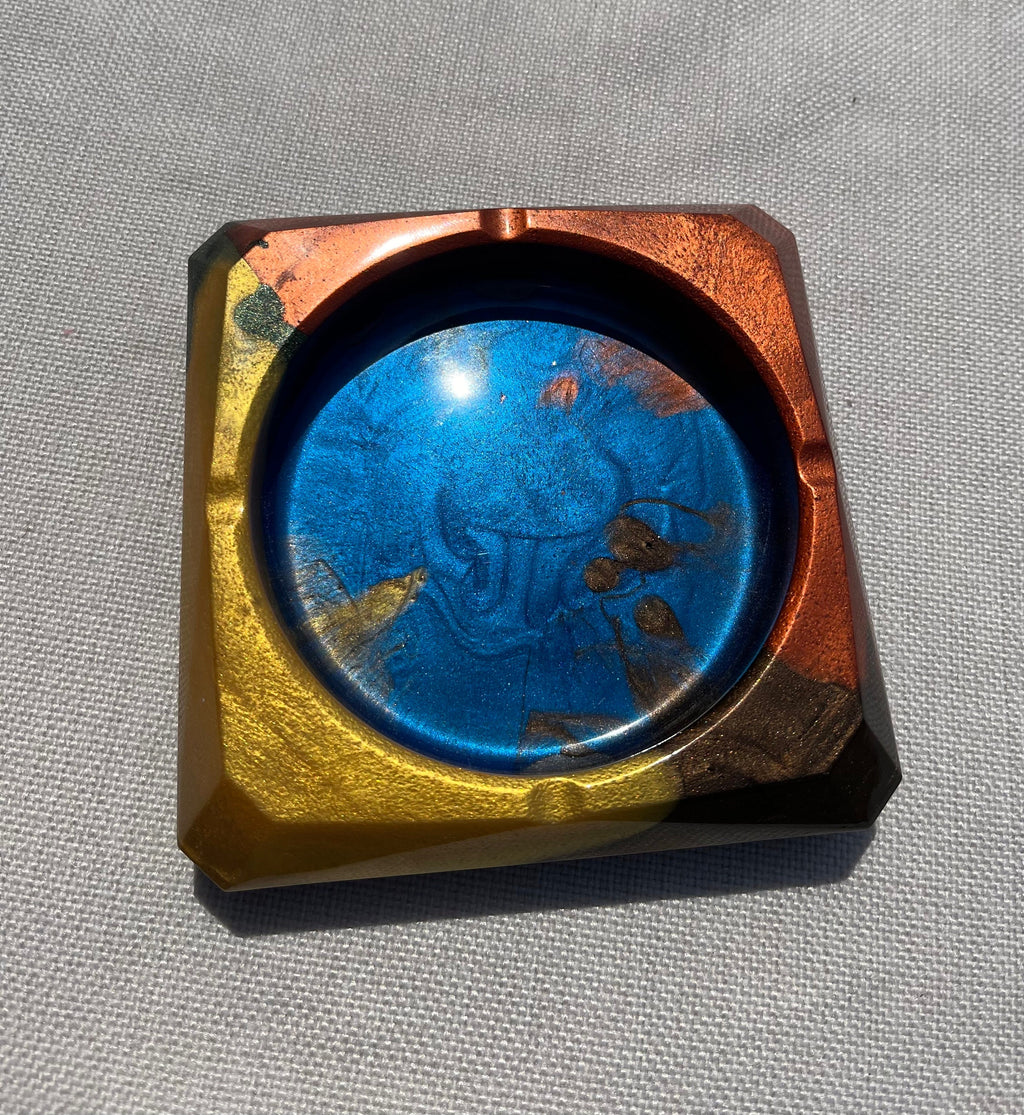 Custom Ashtray , Trinket Dish, Change Dish.