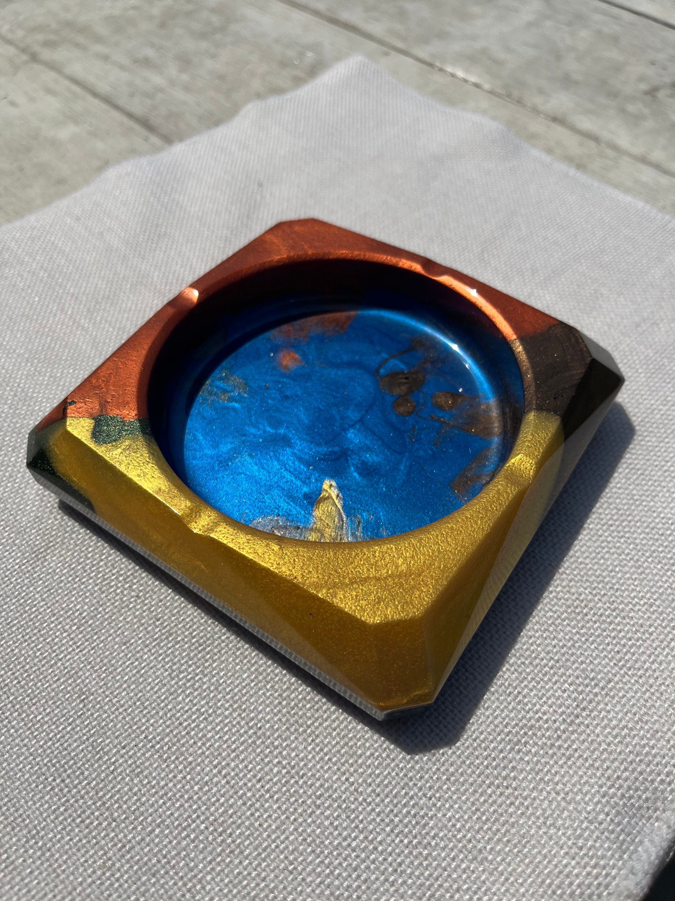 Custom Ashtray , Trinket Dish, Change Dish.
