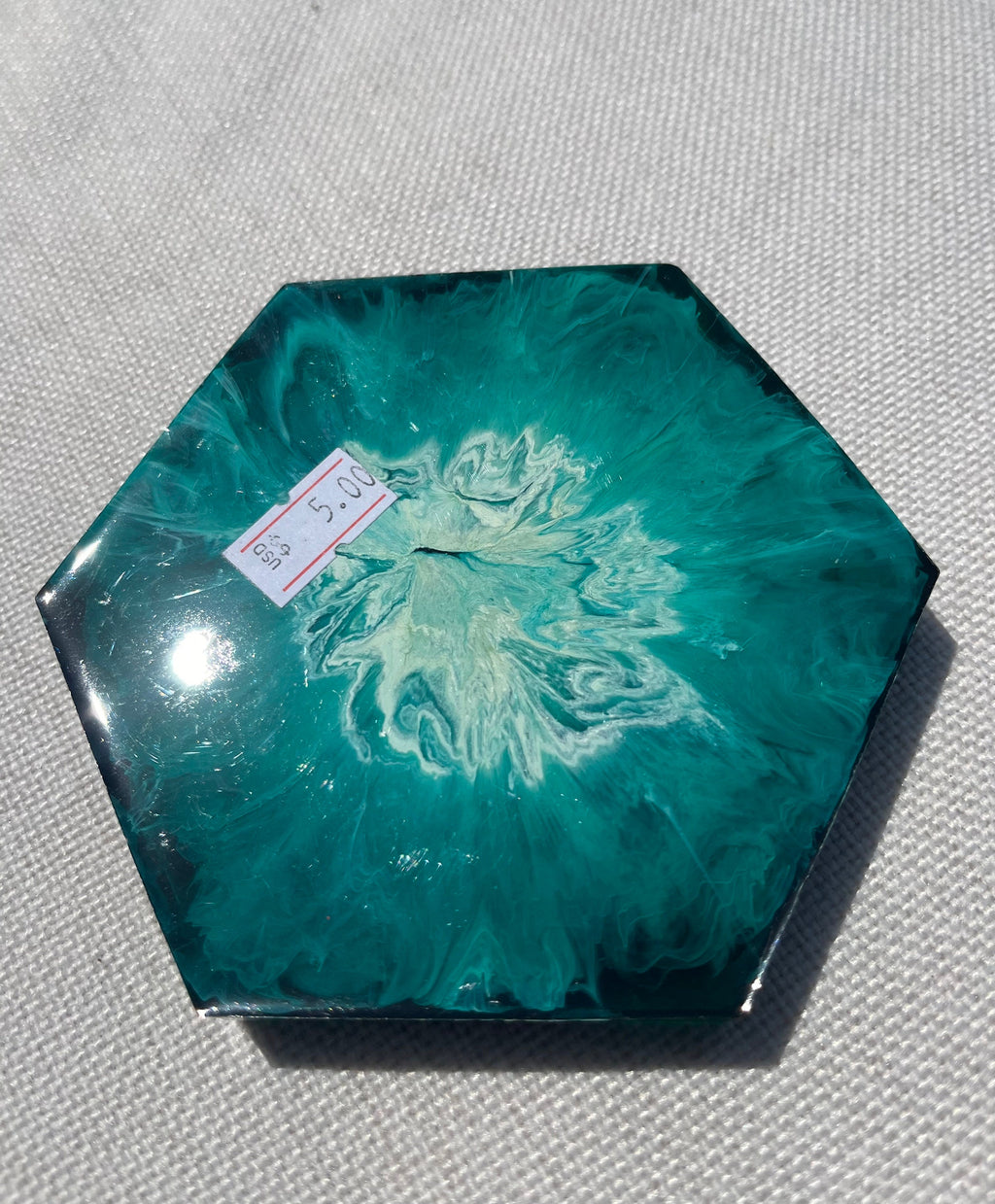 Holographic Resin Coasters choice of color