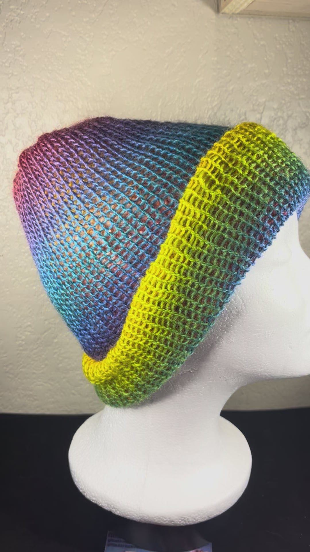 Rainbow Reversible Hat or Beanie