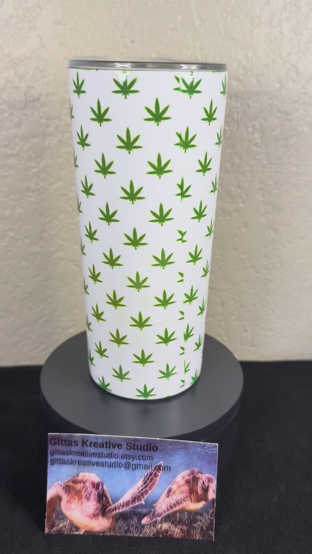 15oz Cannabis Tumbler Sublimation Cup