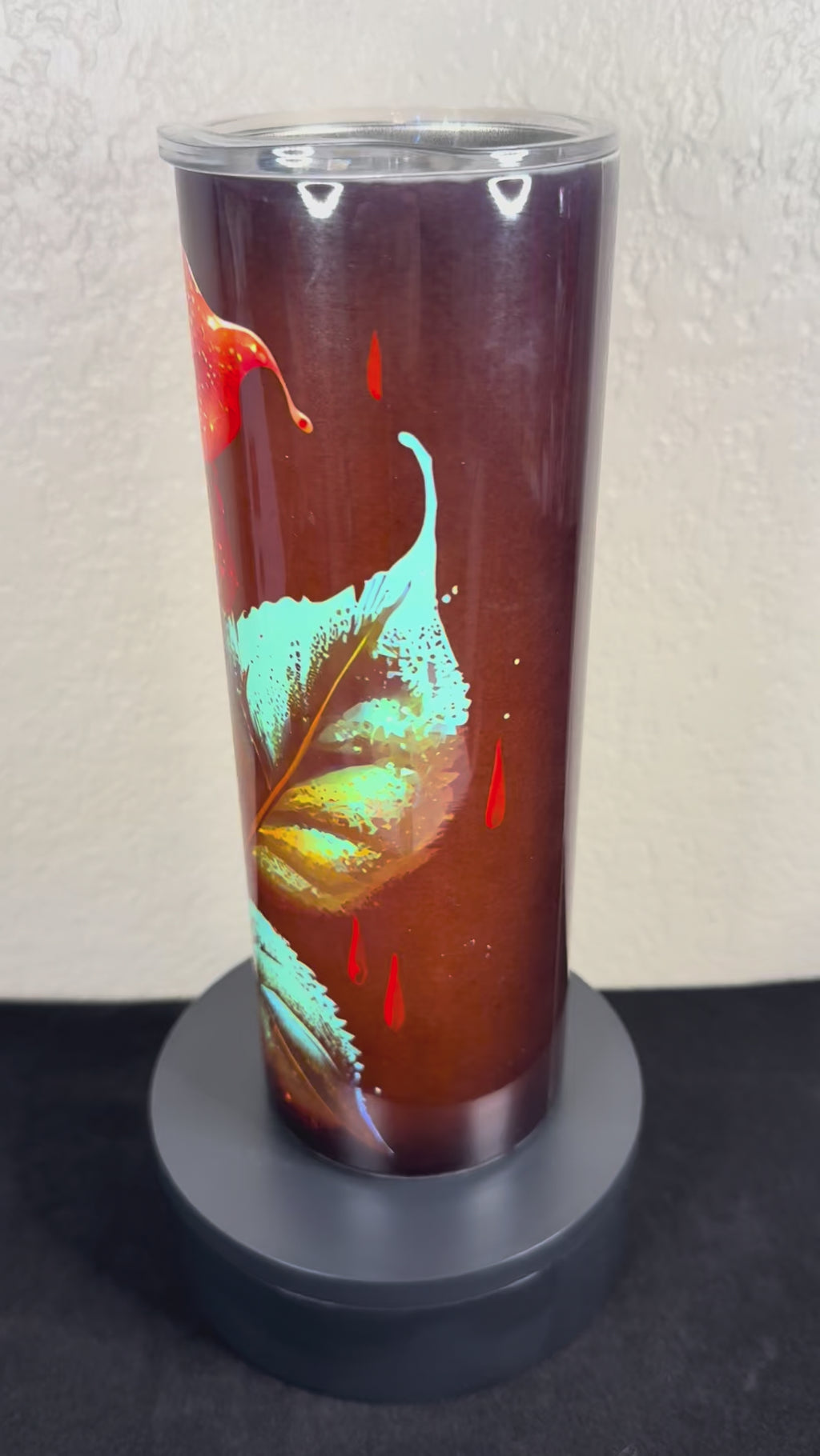 20oz  Rose Sublimation Tumbler