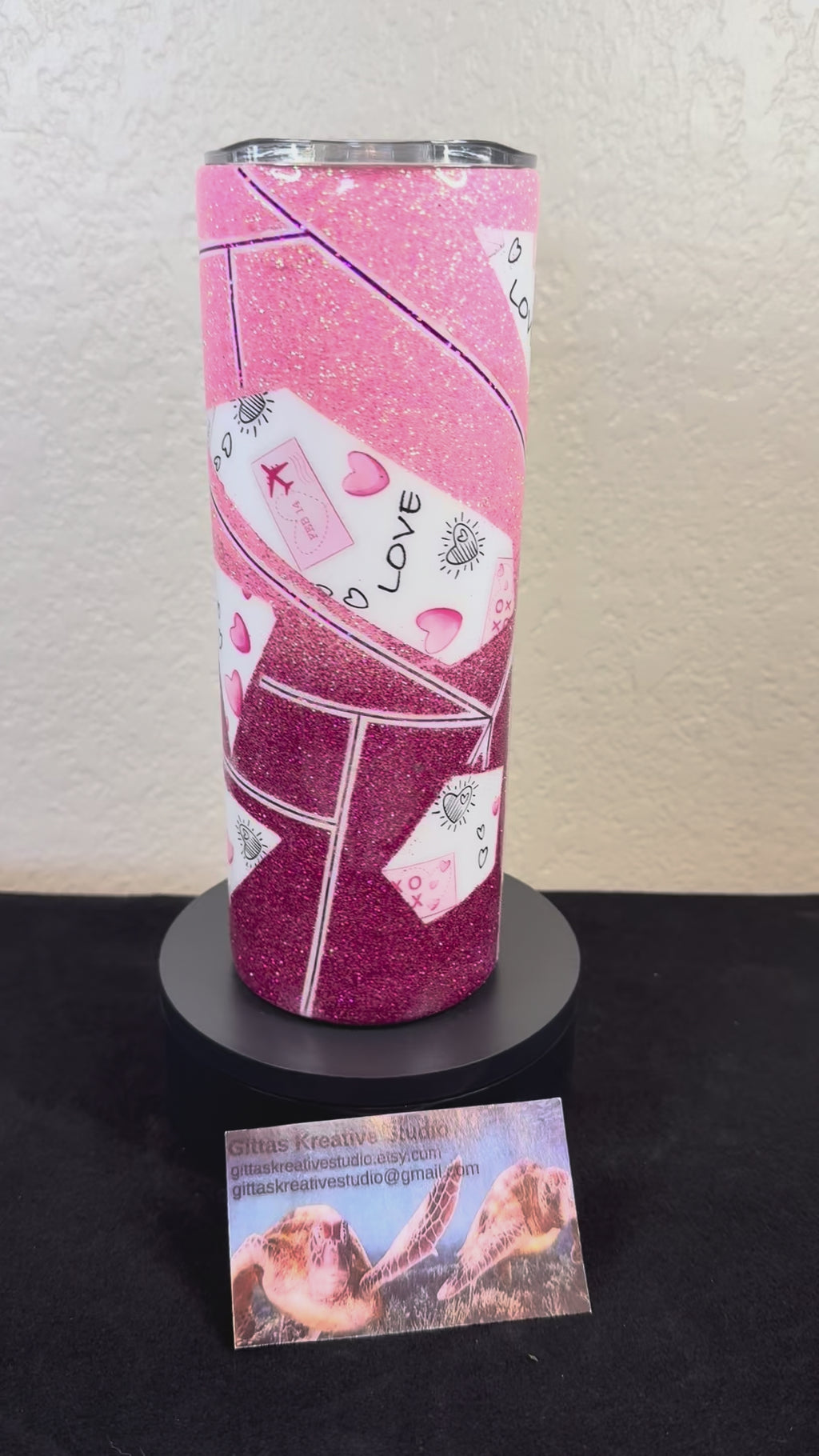 15. 20oz Love Letter Tumbler