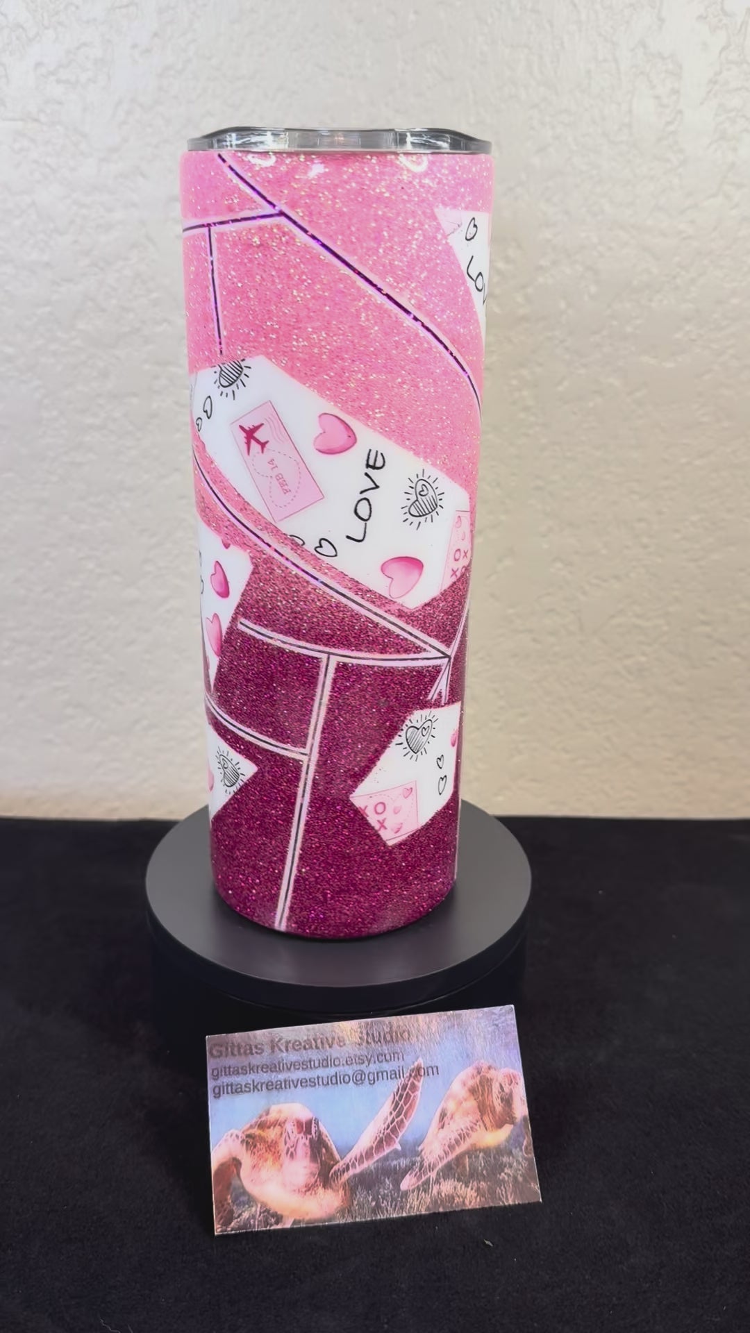 15. 20oz Love Letter Tumbler