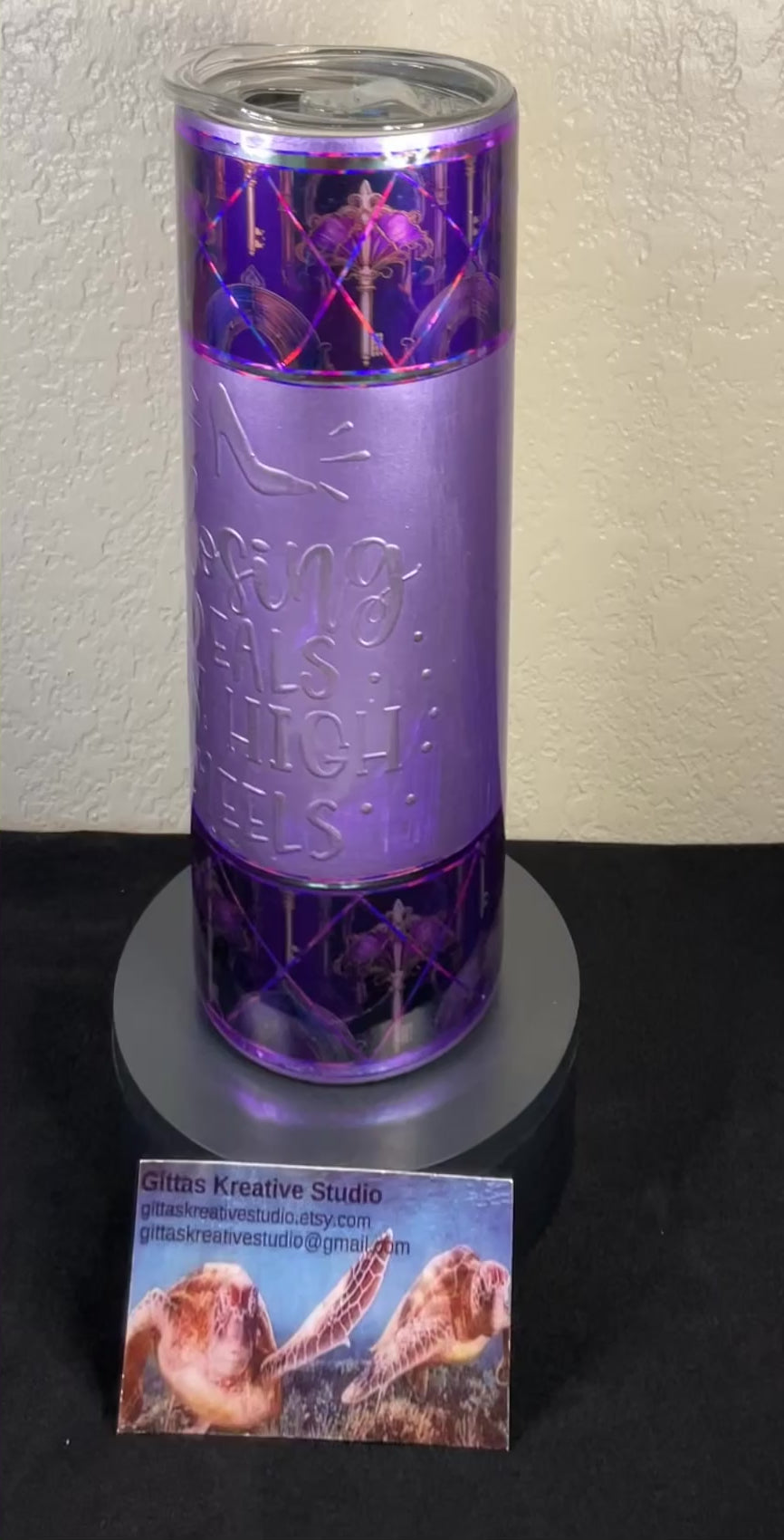 30oz Purple Realtor Tumbler