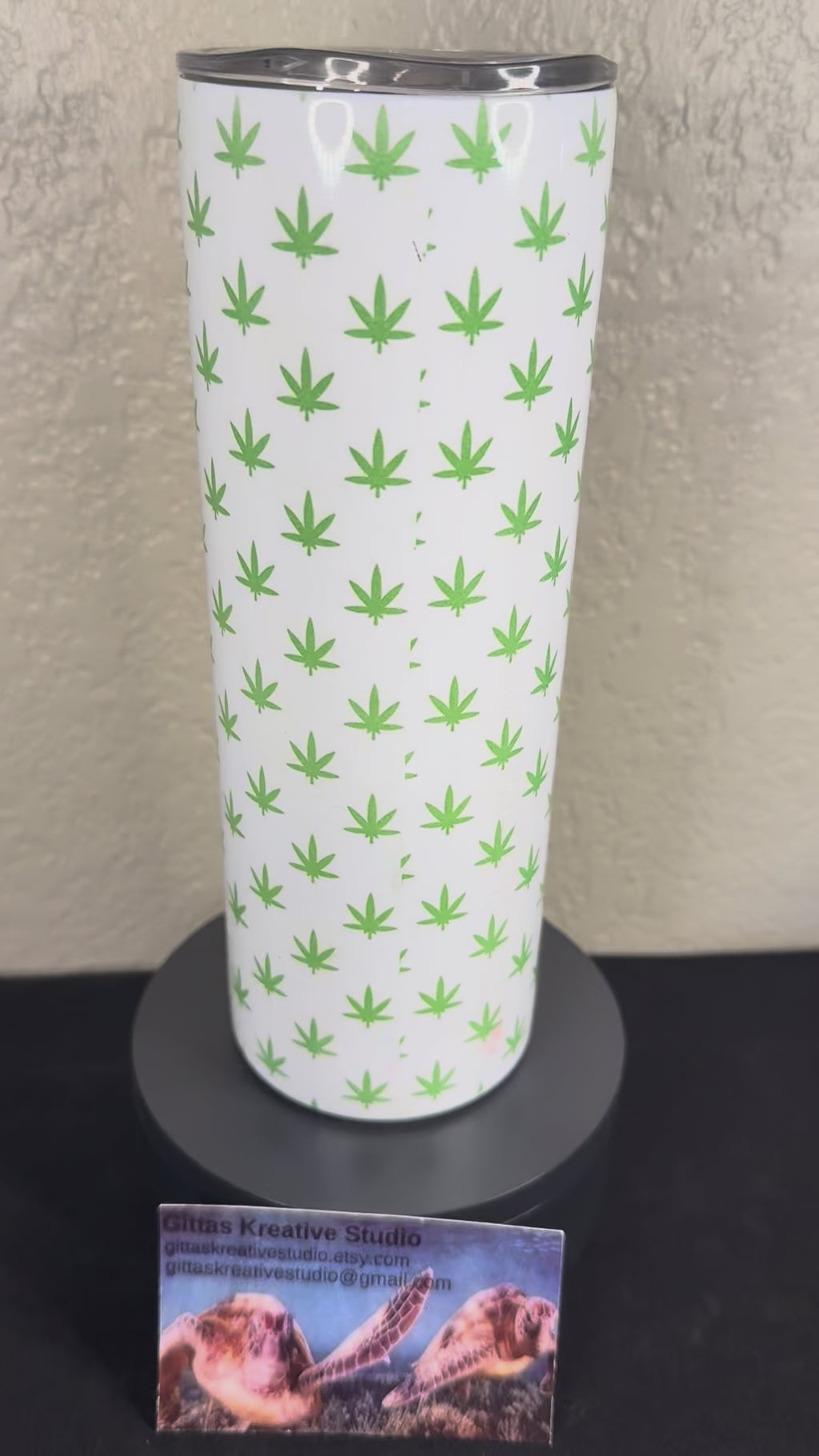 Cannabis Snake Tumbler Sublimation Cup