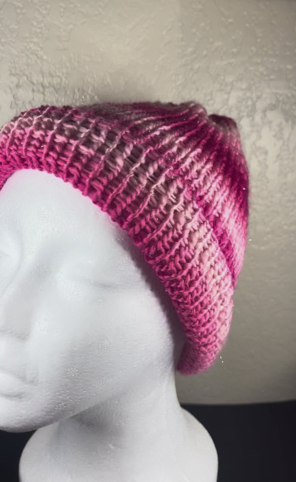 Reversible Beanie or Hat with Infinity Scarf Set