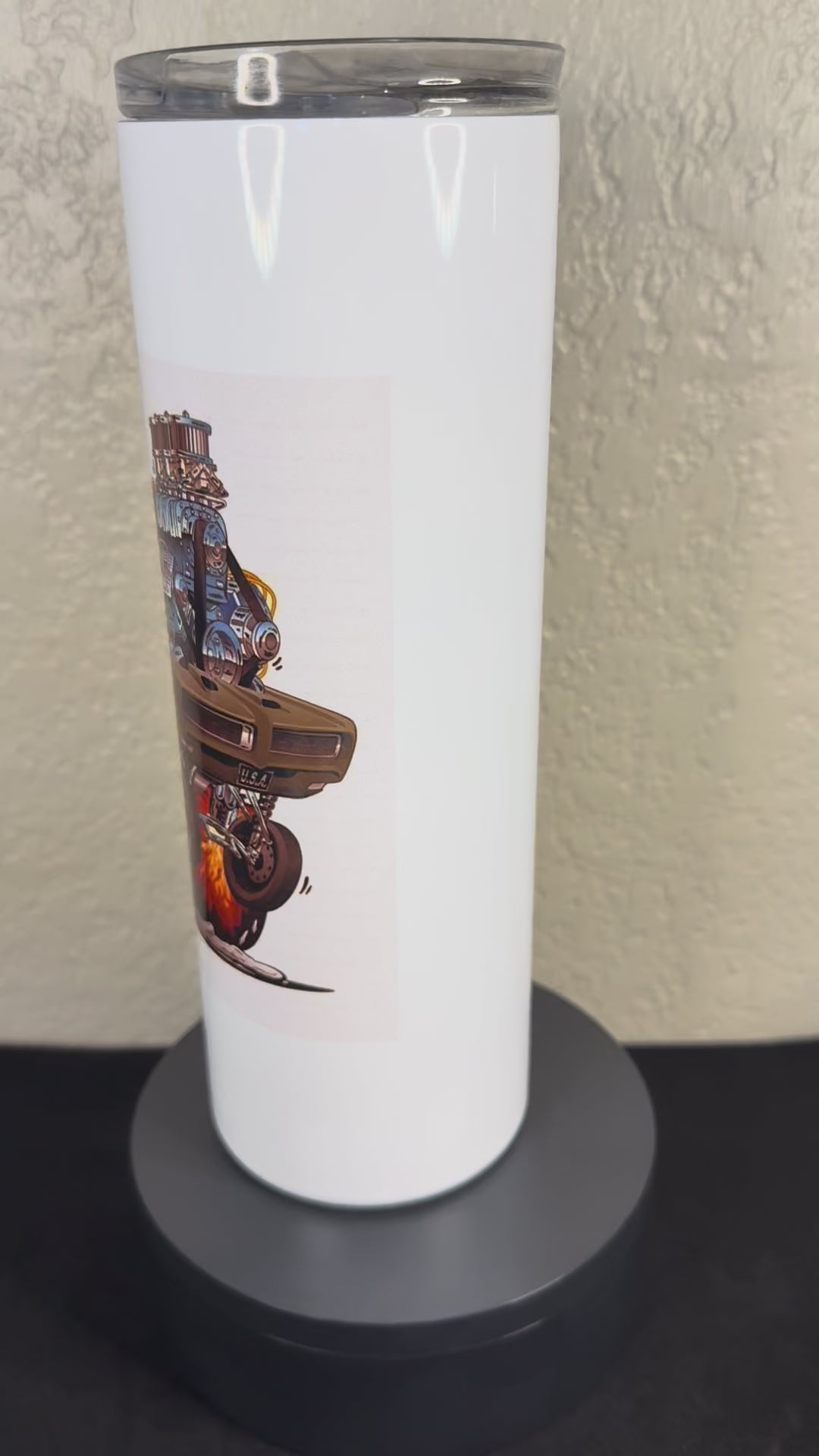 20oz Monster Truck Sublimation Tumbler